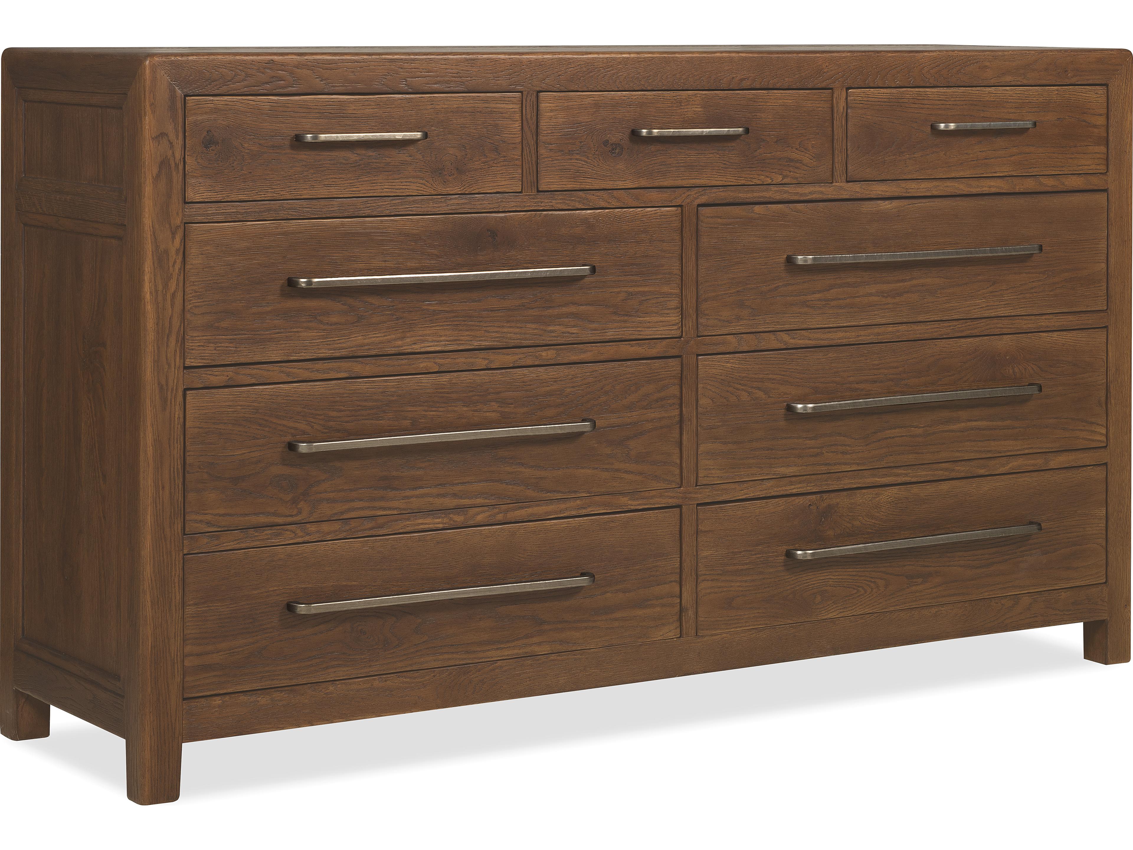 Hooker Furniture Driftwood Nine-Drawer Dresser