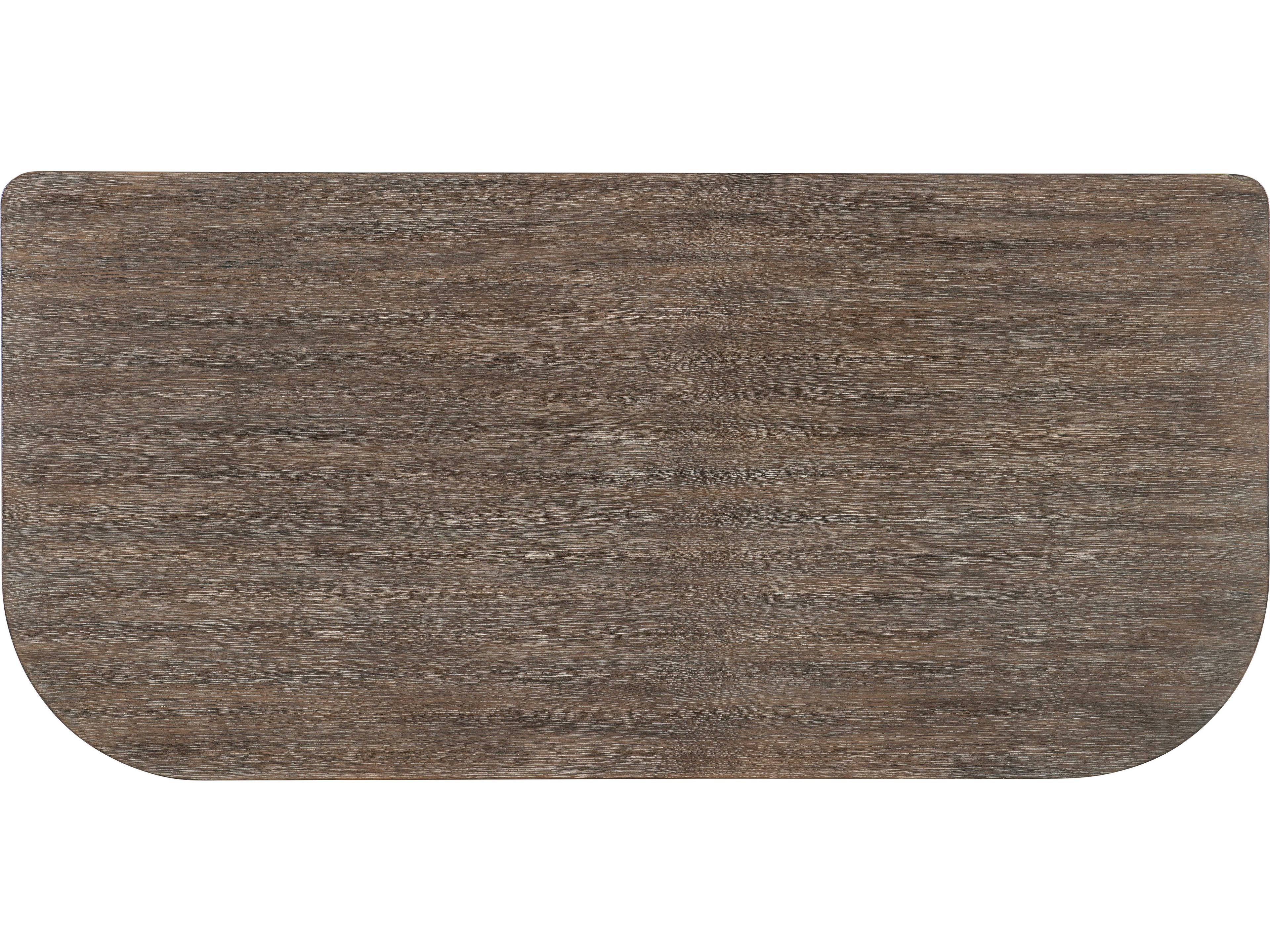 Hooker Furniture Modern Mood Mink Brown Oak Wood Executive Desk