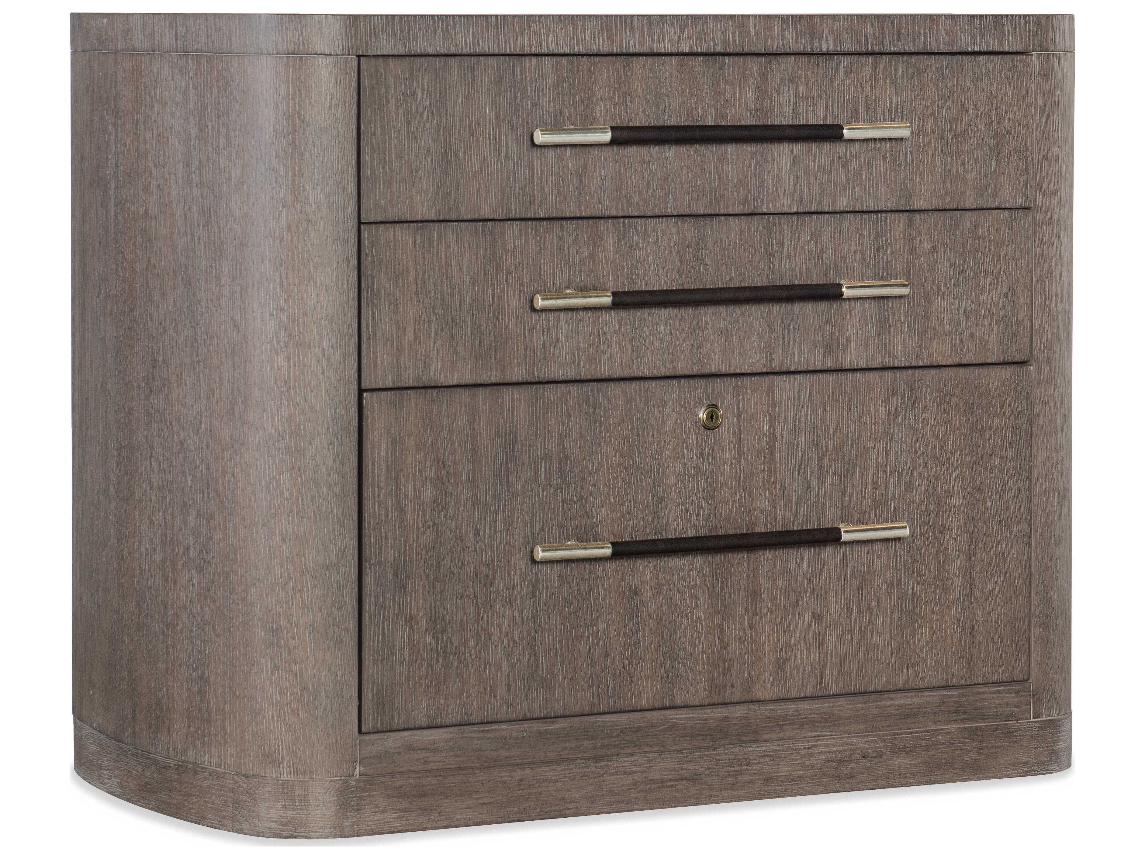 Hooker Furniture Modern Mood Dark Wood File Cabinet