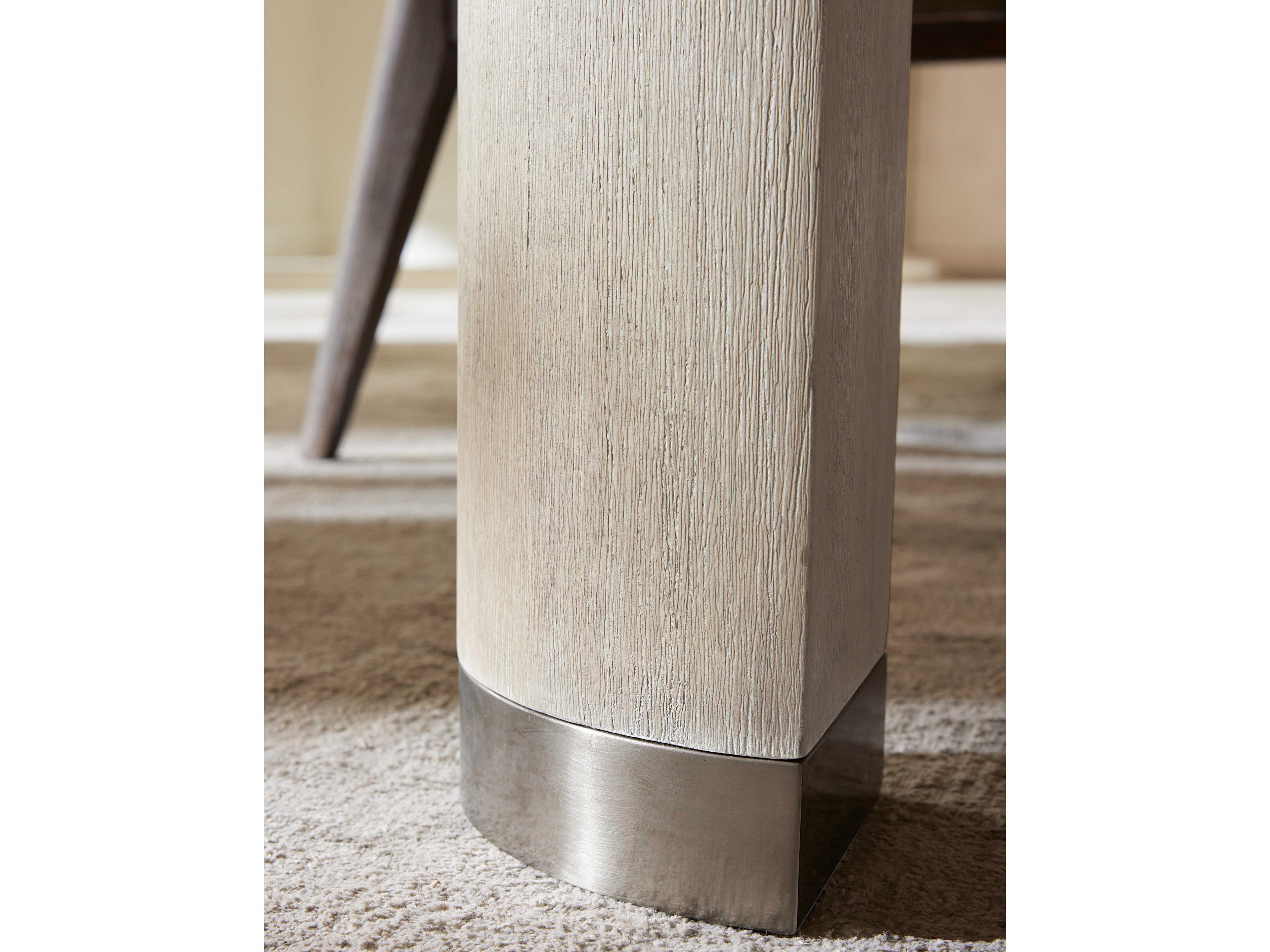 Hooker Furniture Modern Mood Extendable Rectangular Wood Diamond Dining Table