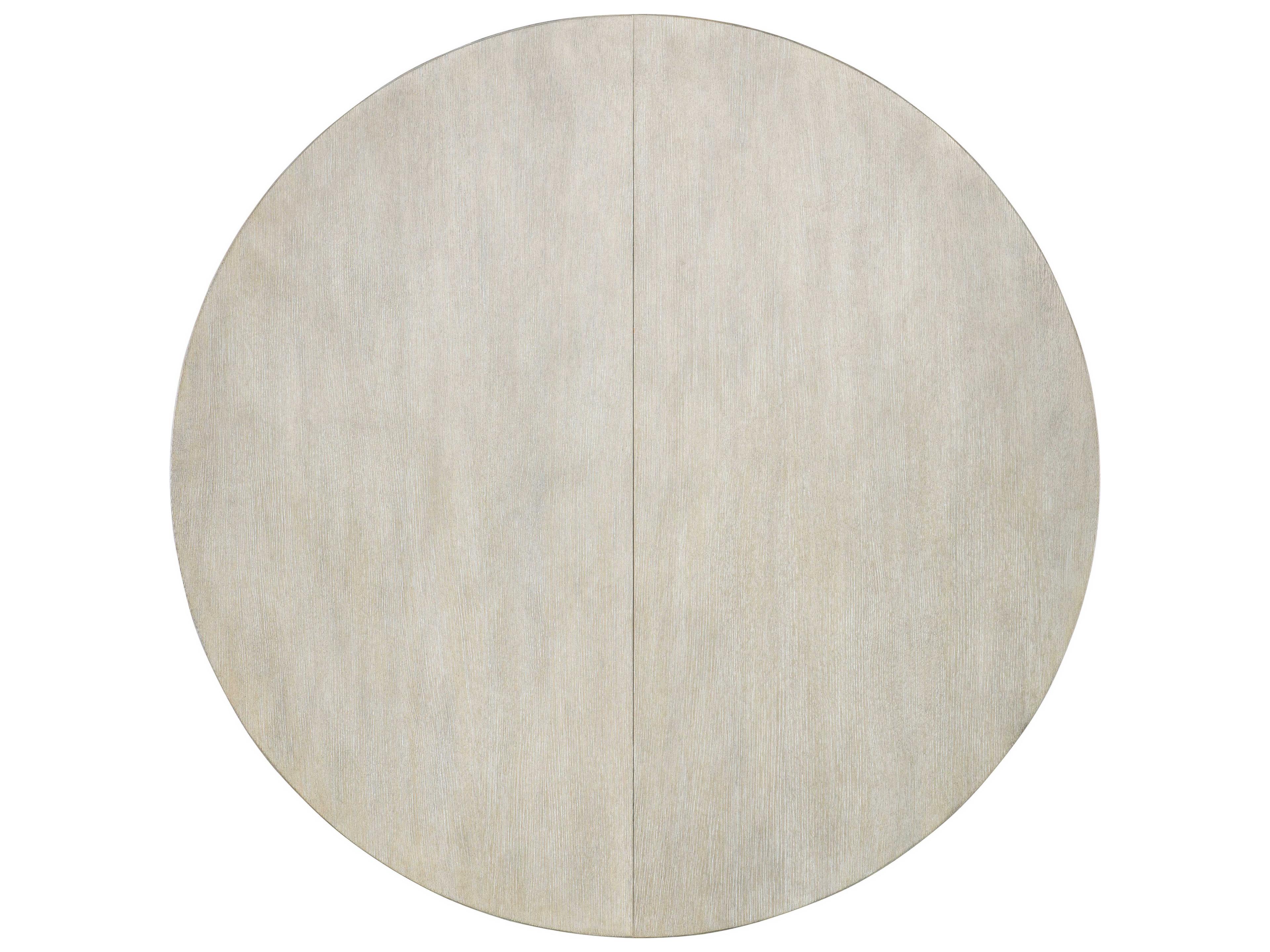 Hooker Furniture Modern Mood Extendable Round Wood Diamond Dining Table