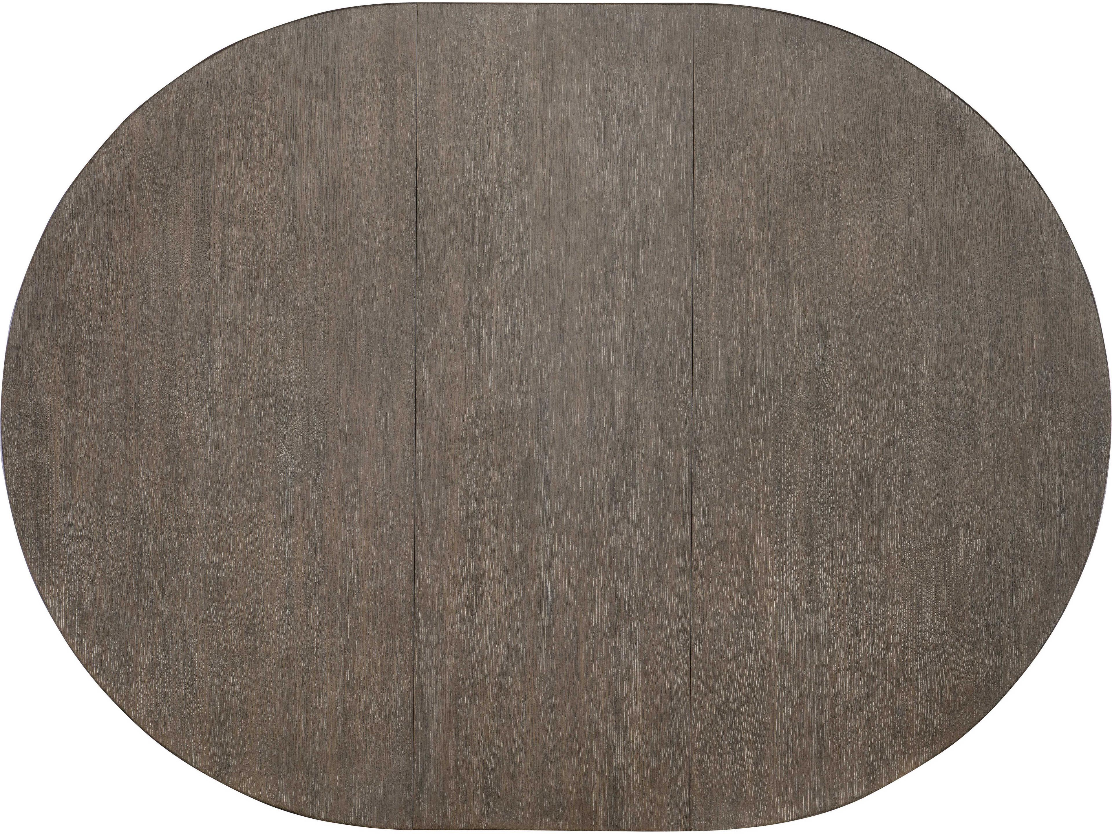 Hooker Furniture Modern Mood Extendable Round Wood Mink Dining Table