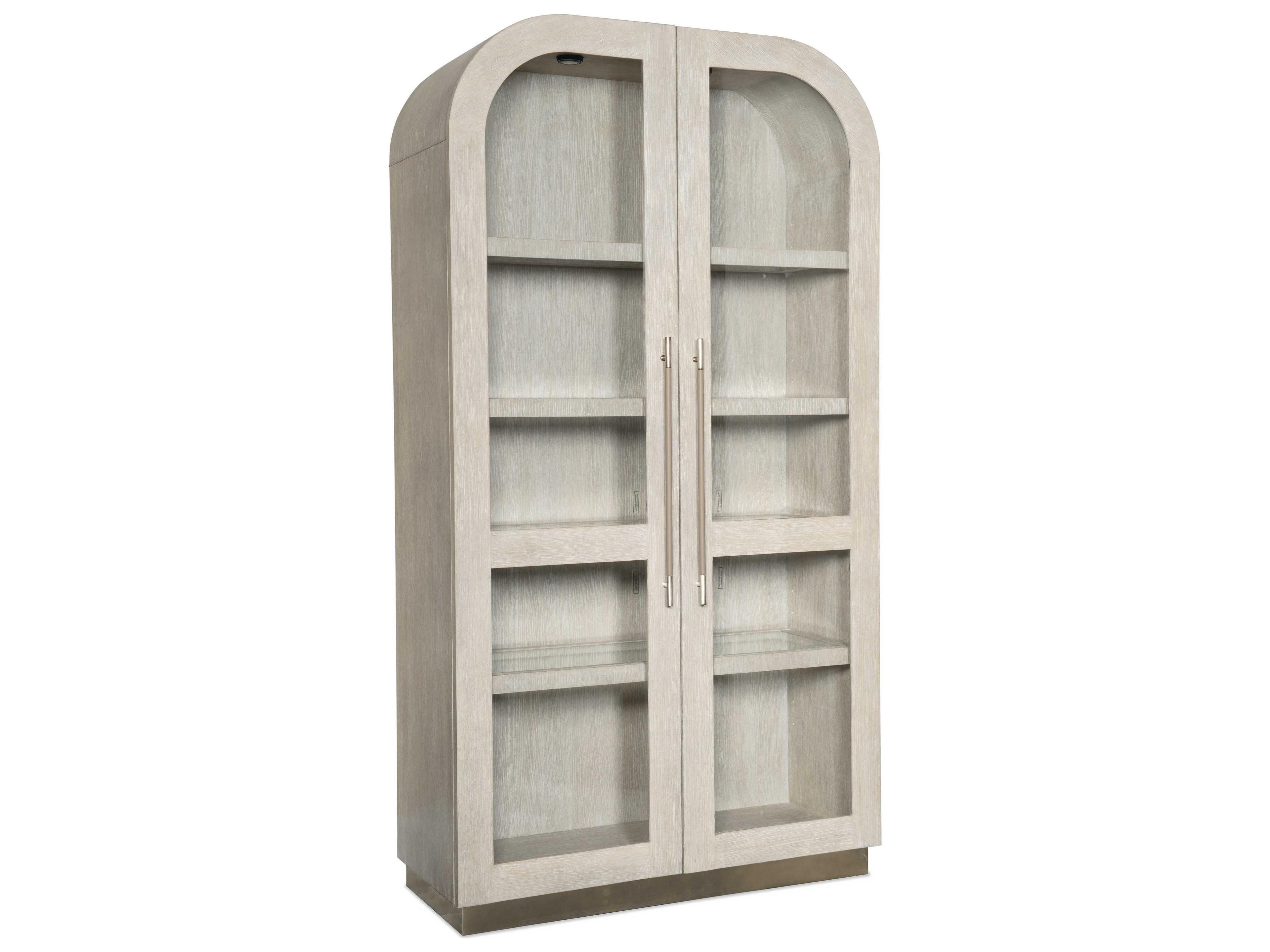 Hooker Furniture Modern Mood Solid Wood Diamond Display Cabinet