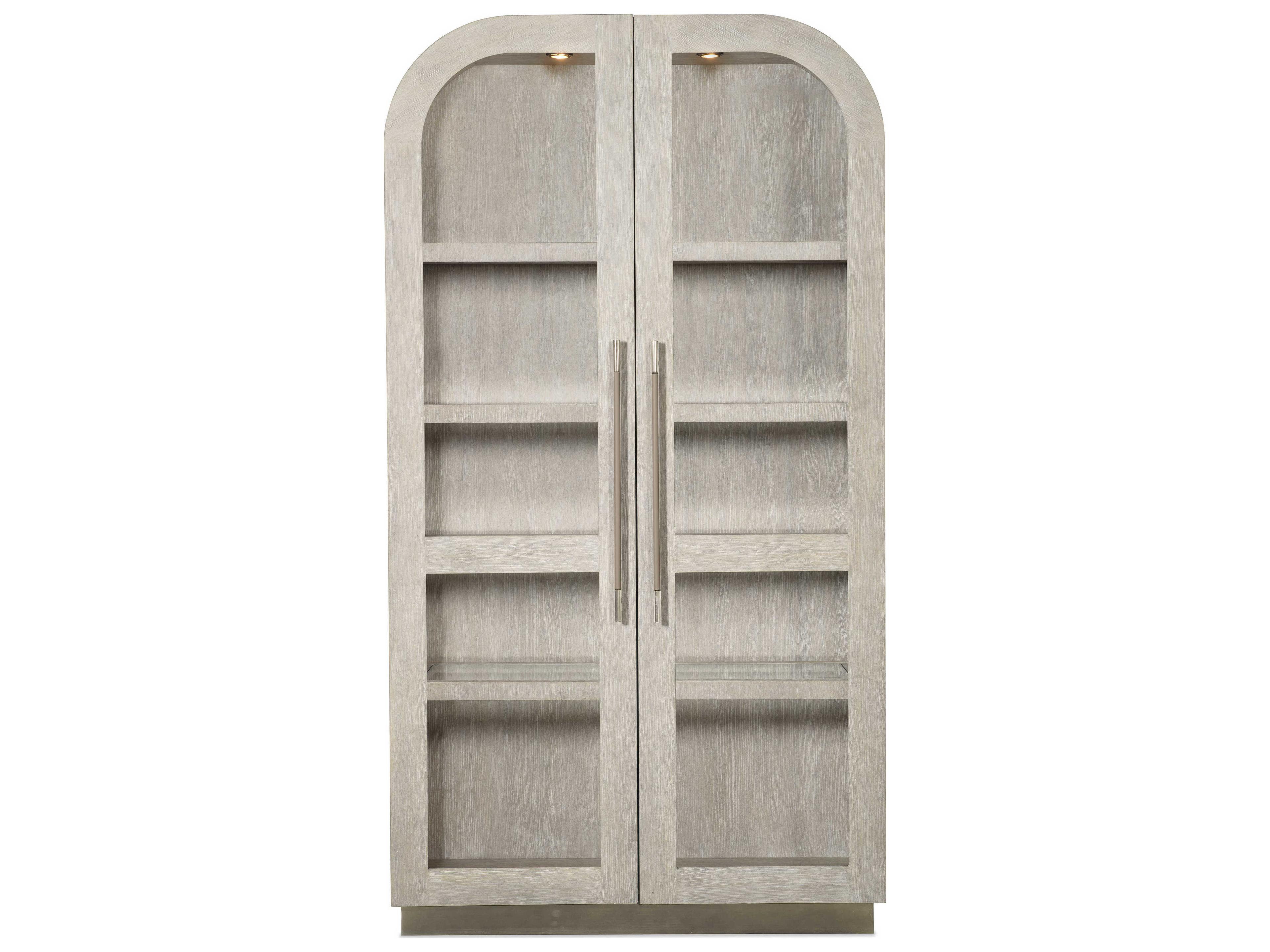 Hooker Furniture Modern Mood Solid Wood Diamond Display Cabinet