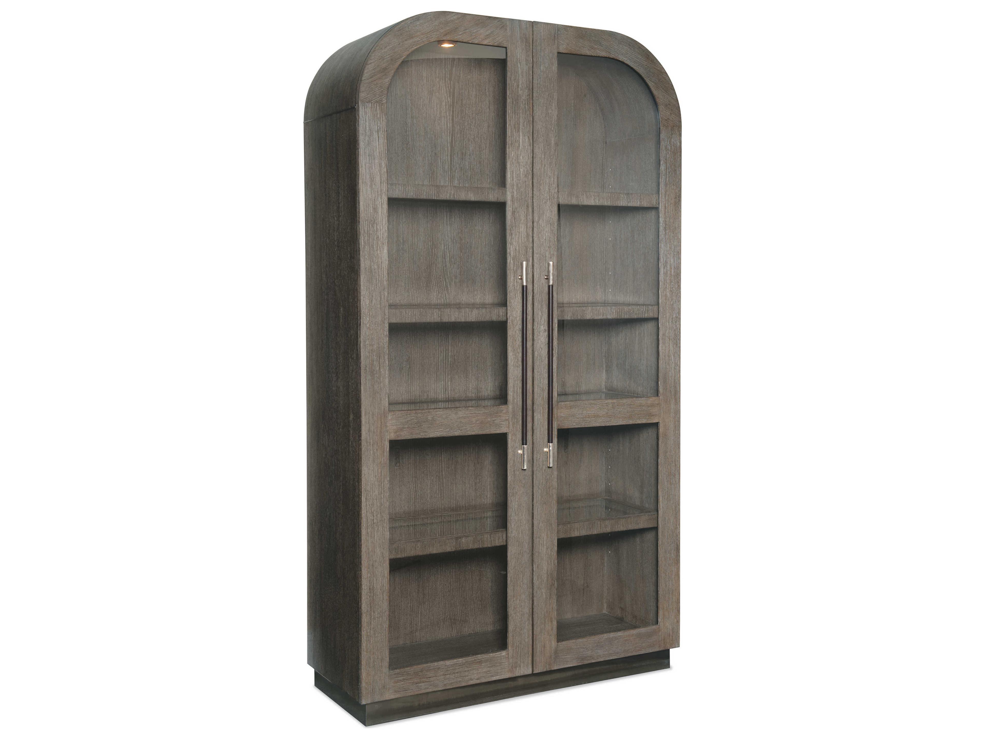 Hooker Furniture Modern Mood Solid Wood Mink Display Cabinet