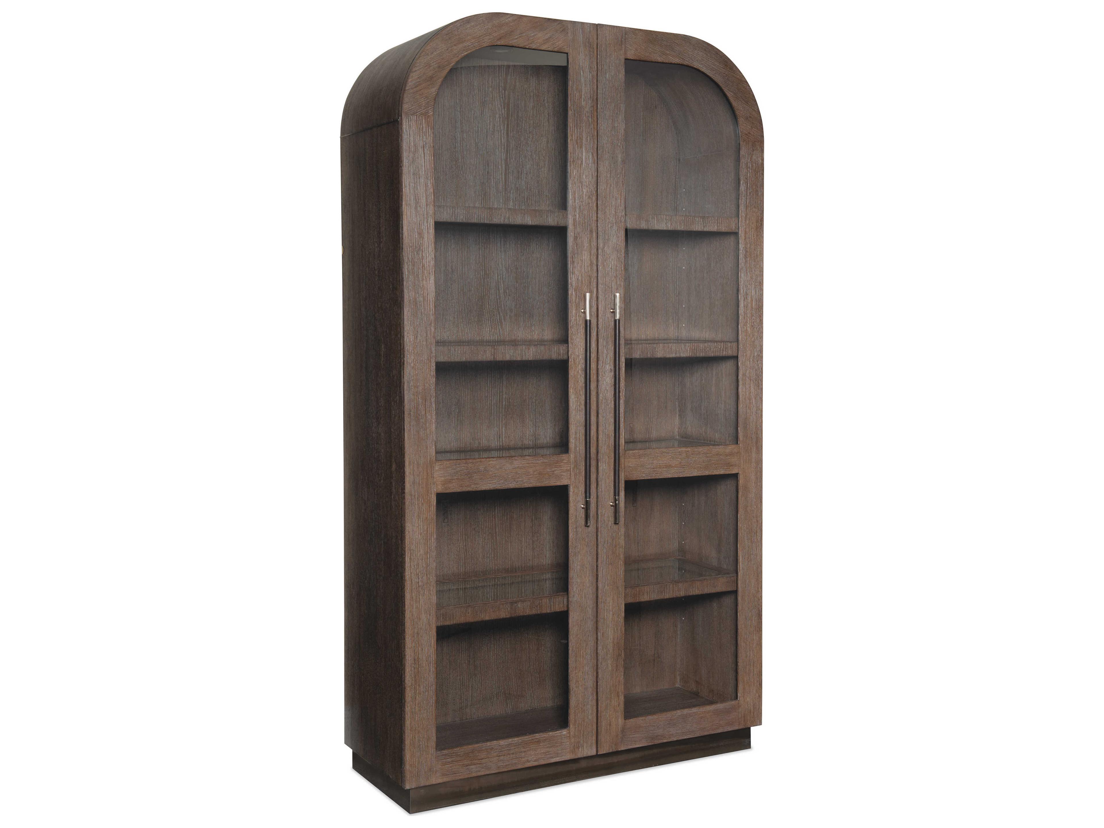Hooker Furniture Modern Mood Solid Wood Mink Display Cabinet