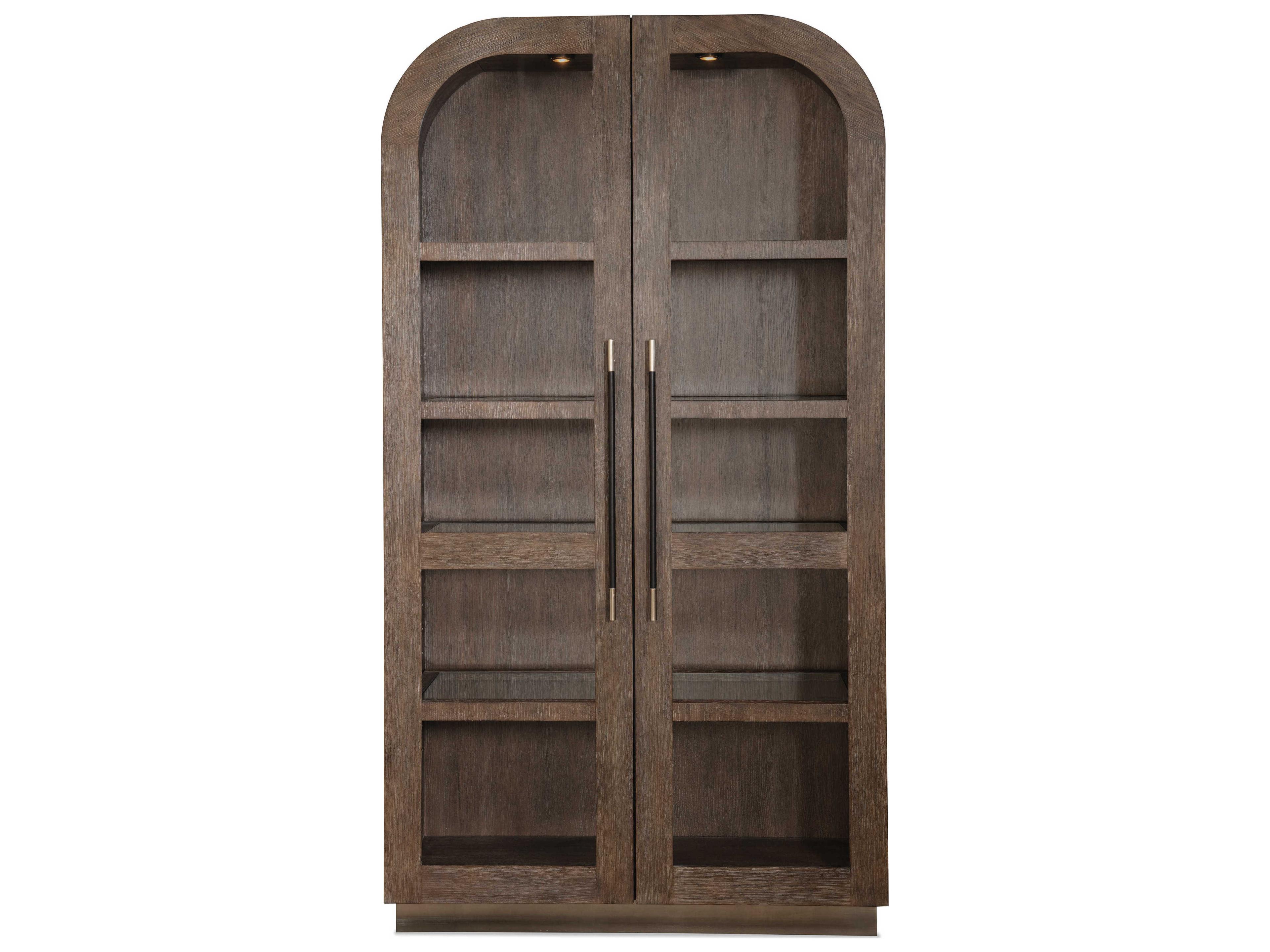 Hooker Furniture Modern Mood Solid Wood Mink Display Cabinet