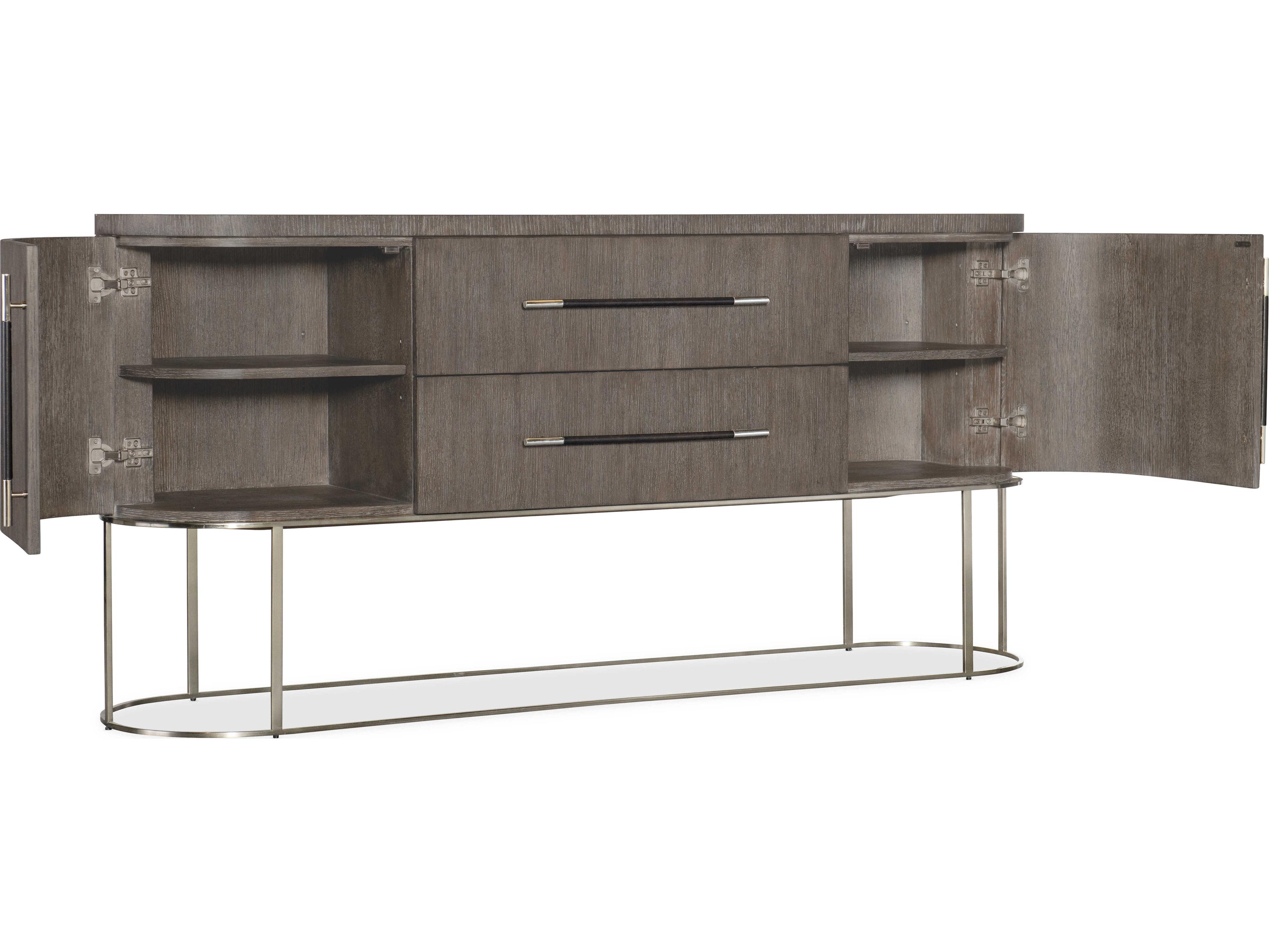 Hooker Furniture Modern Mood 76" Solid Wood Mink Sideboard
