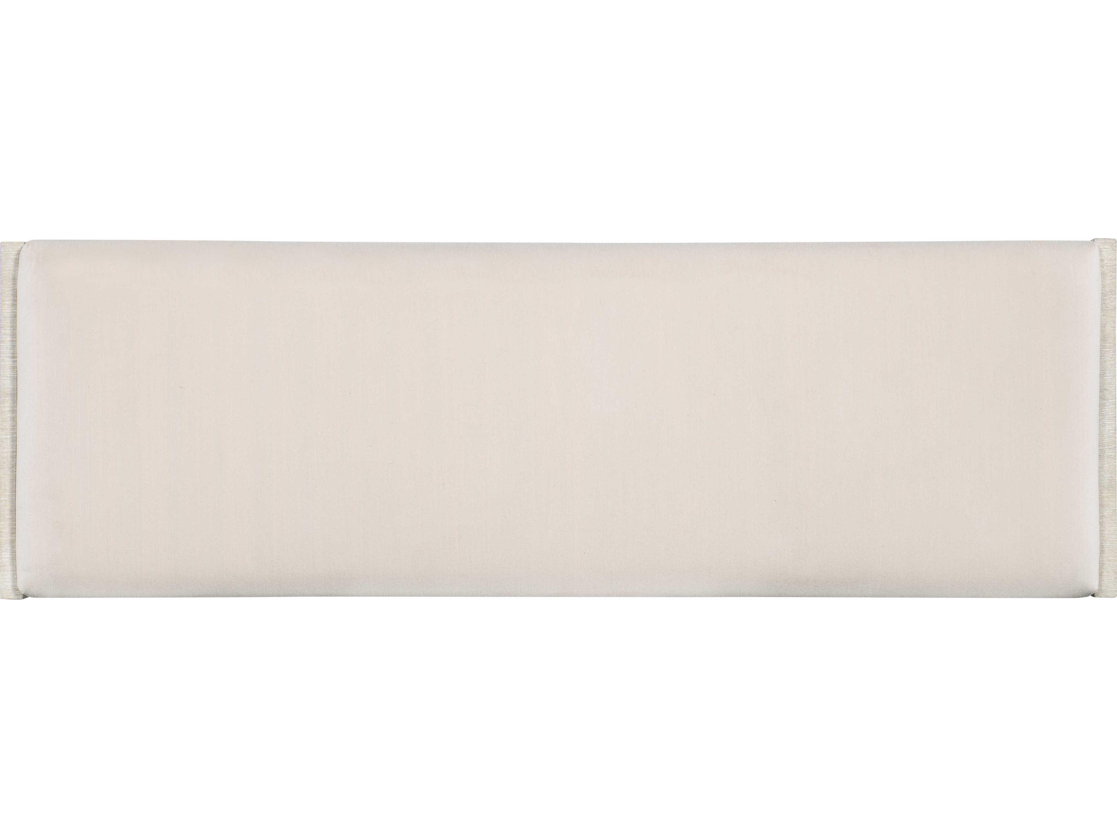 Hooker Furniture Modern Mood Inverness Natural Diamond White Upholstered Accent Bench