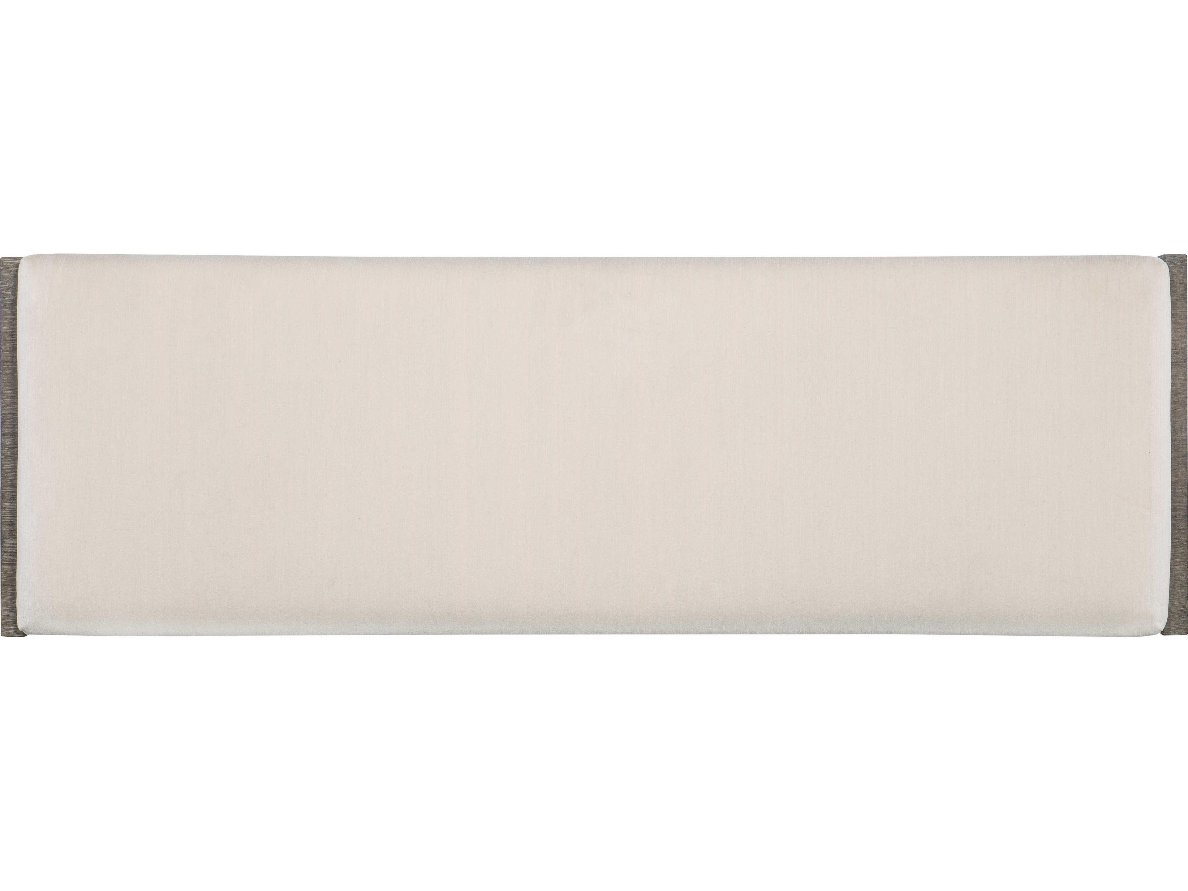 Hooker Furniture Modern Mood Inverness Natural Mink Brown Upholstered Accent Bench