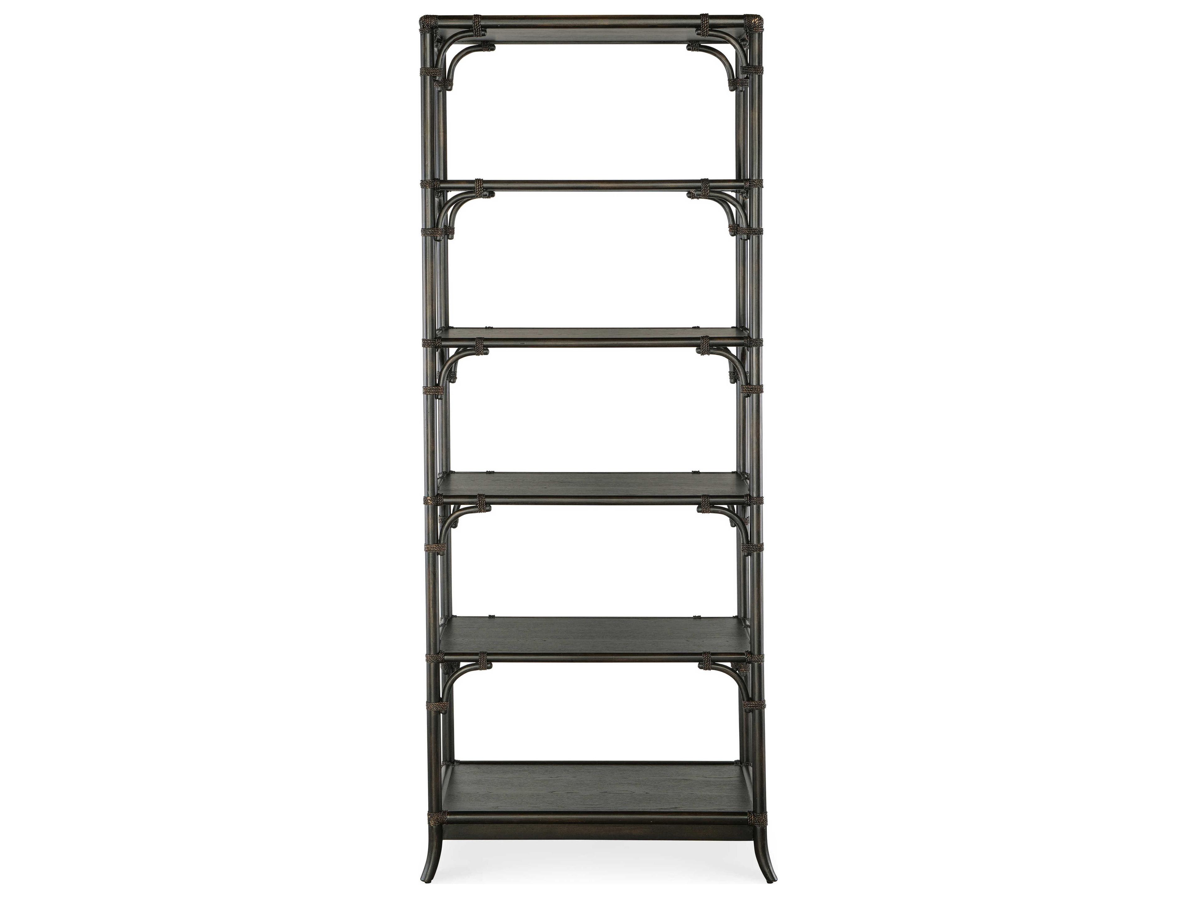 Hooker Furniture Retreat Black Sand Bookcase