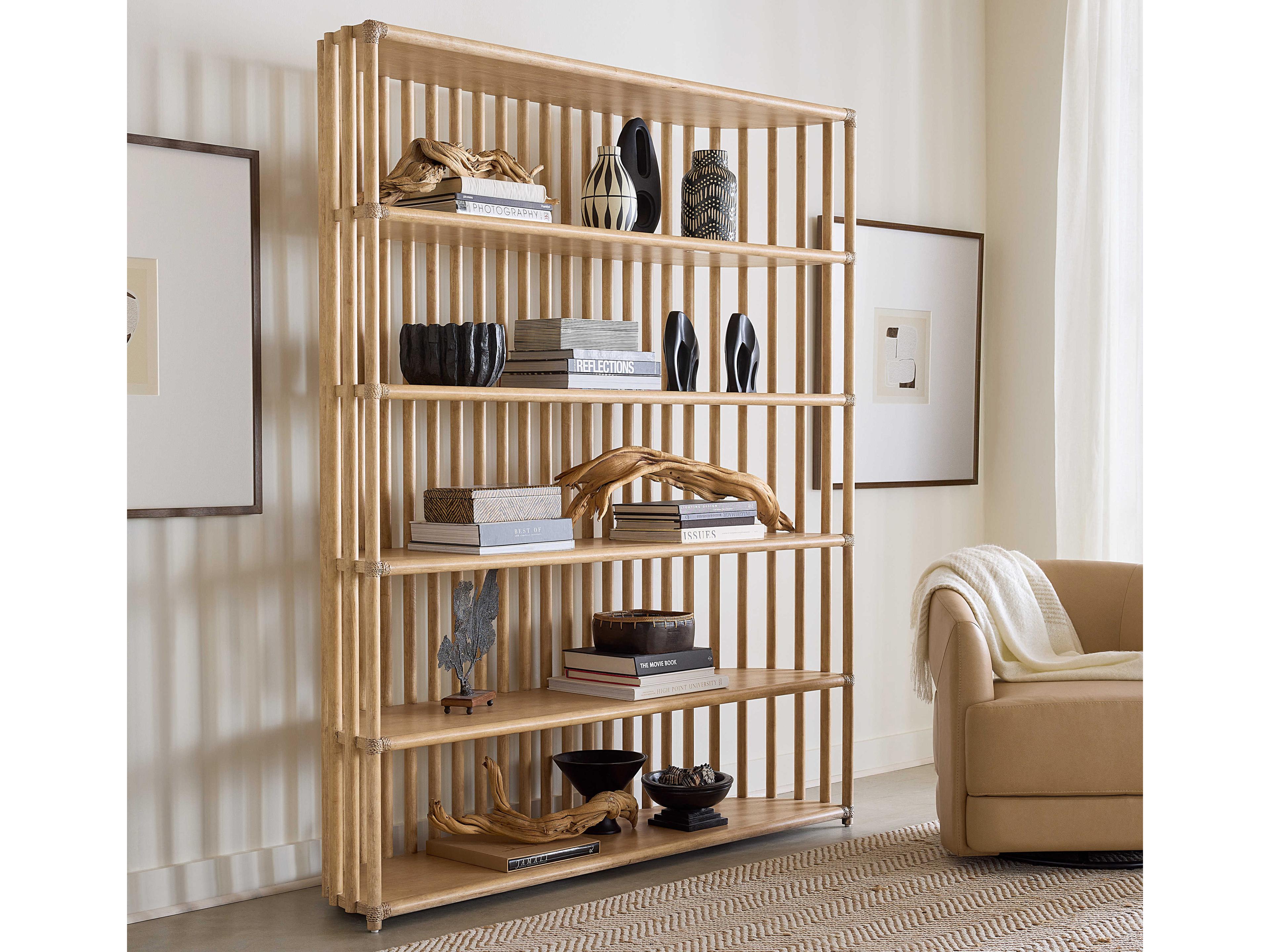Hooker Furniture Retreat Dune Bookcase