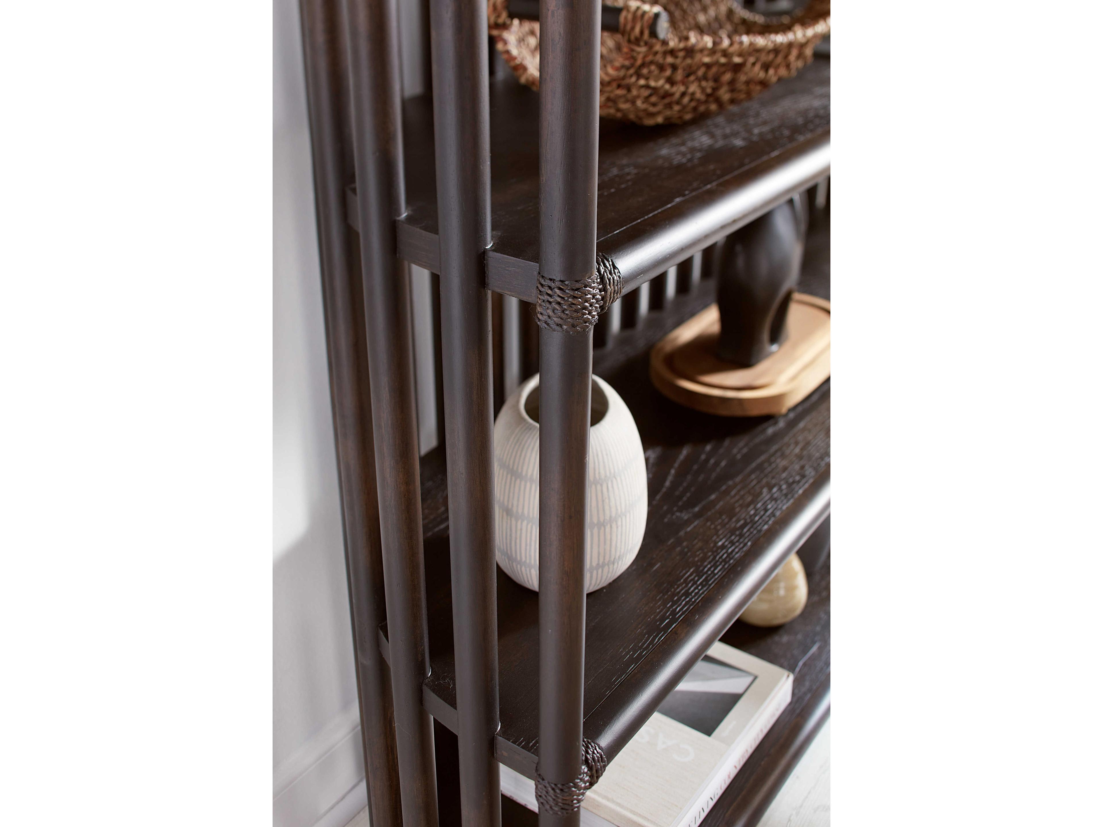 Hooker Furniture Retreat Black Sand Bookcase