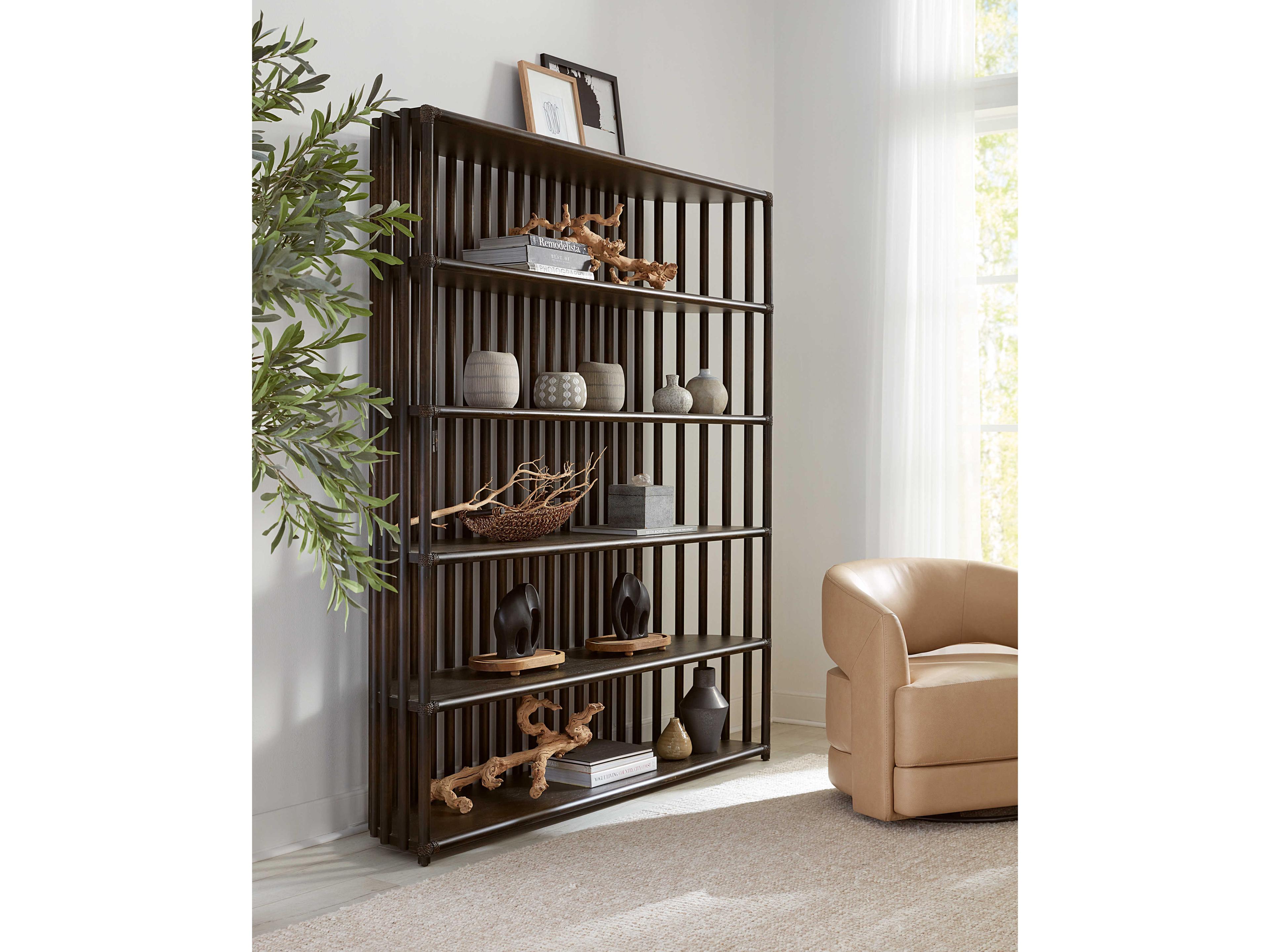 Hooker Furniture Retreat Black Sand Bookcase