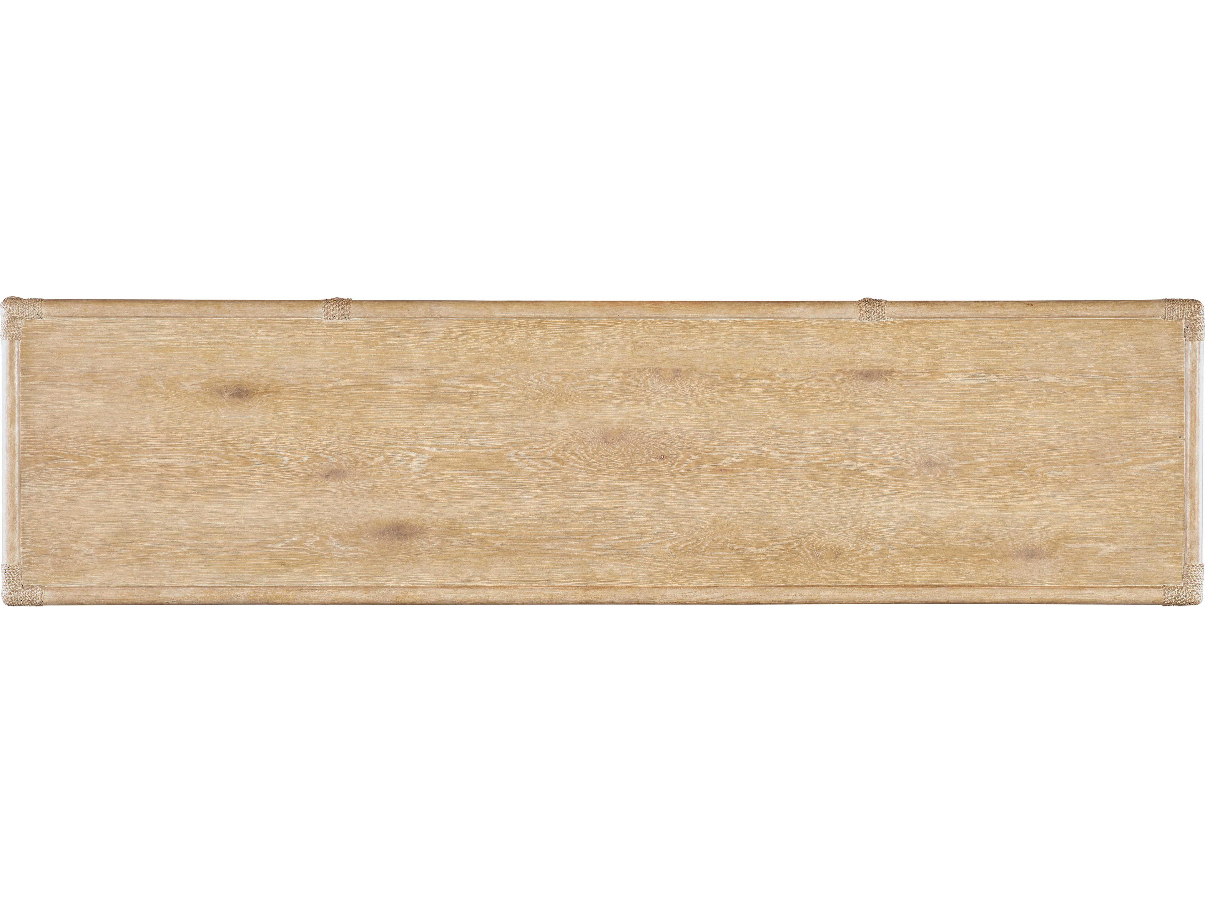 Hooker Furniture Retreat Pole Rattan 70" Solid Wood Dune Sideboard