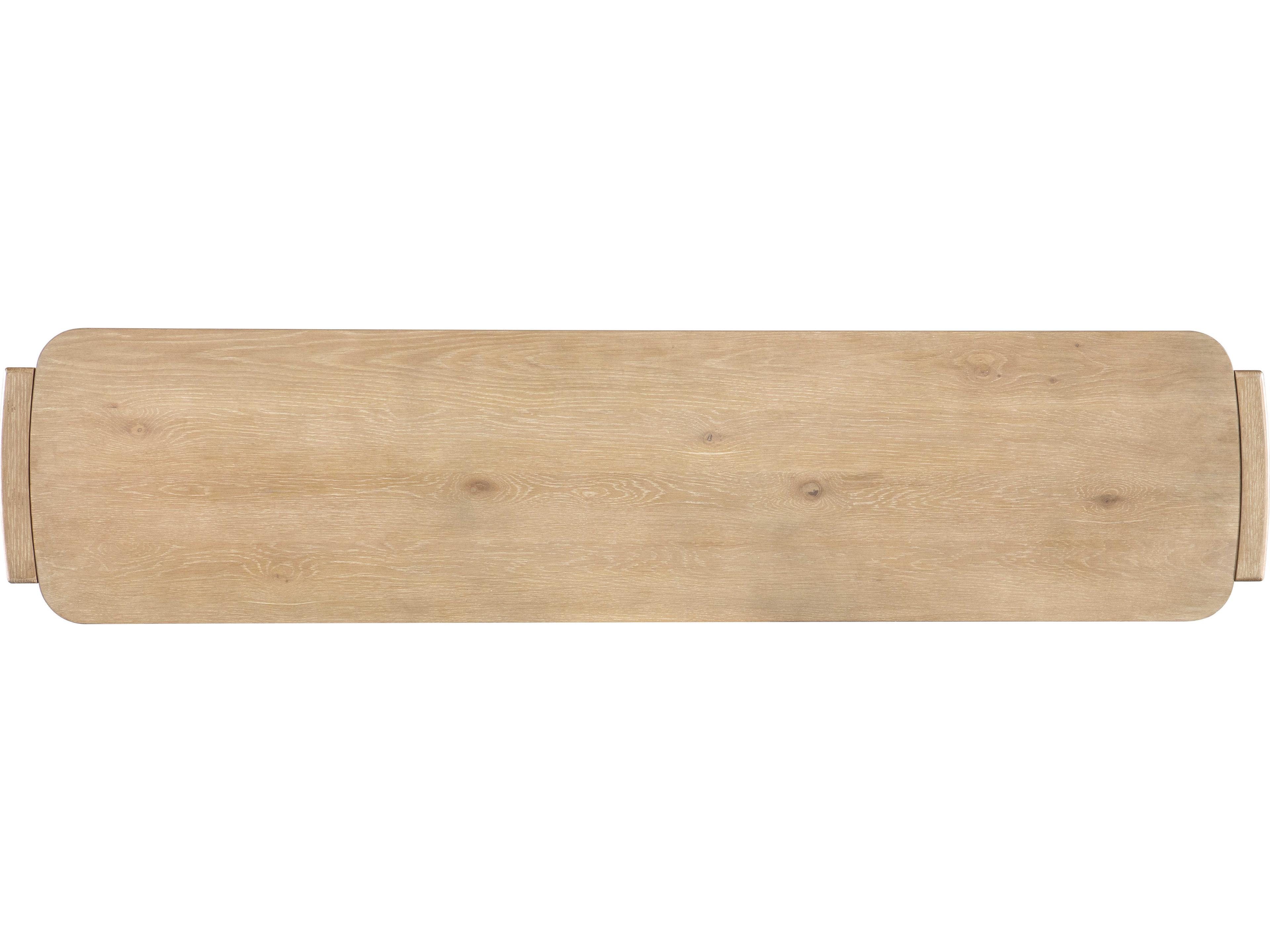 Hooker Furniture Retreat Rectangular Wood Dune Console Table