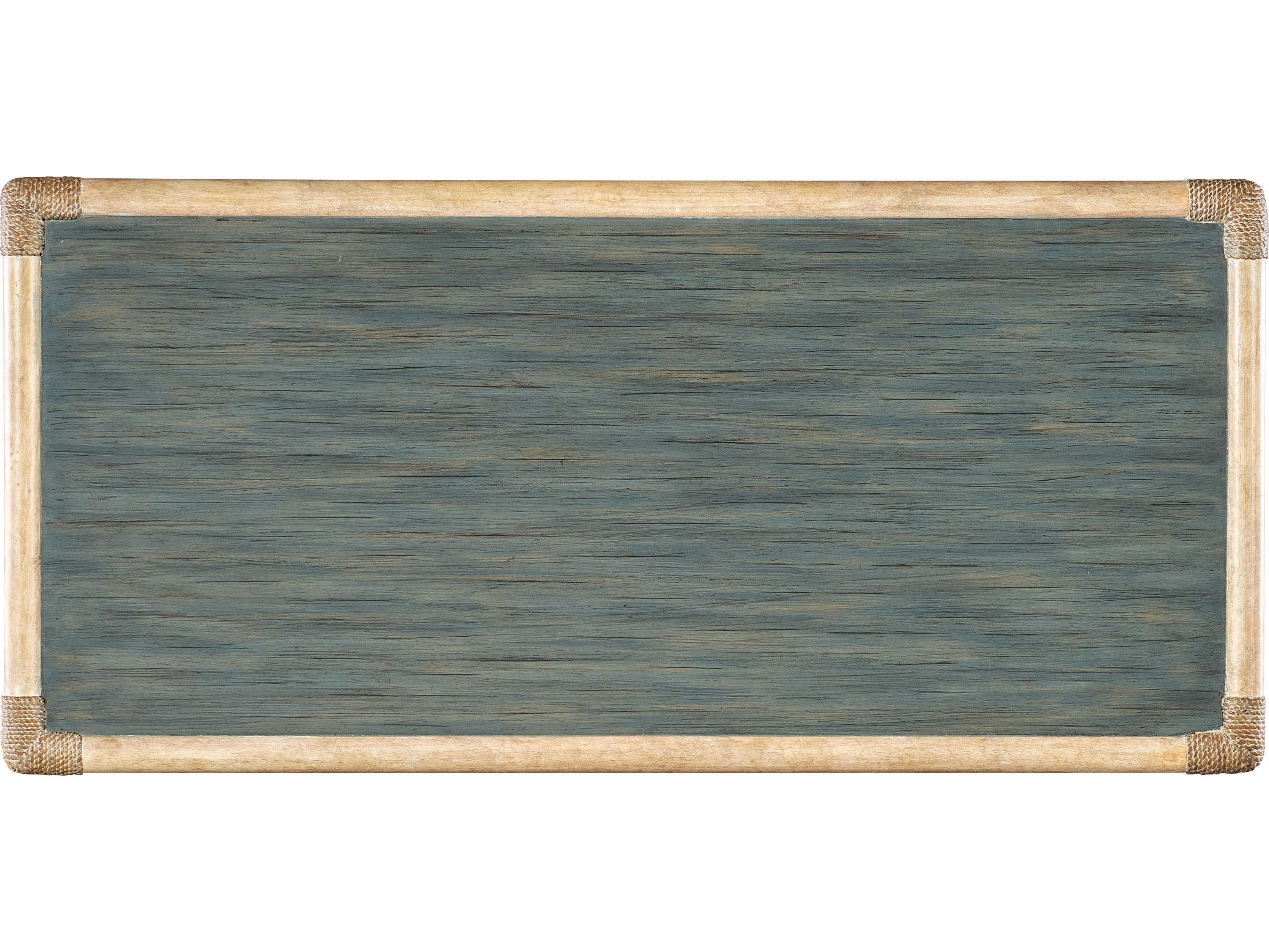 Hooker Furniture Retreat 3-Drawers Lagoon Dune Blue Solid Wood Accent Chest