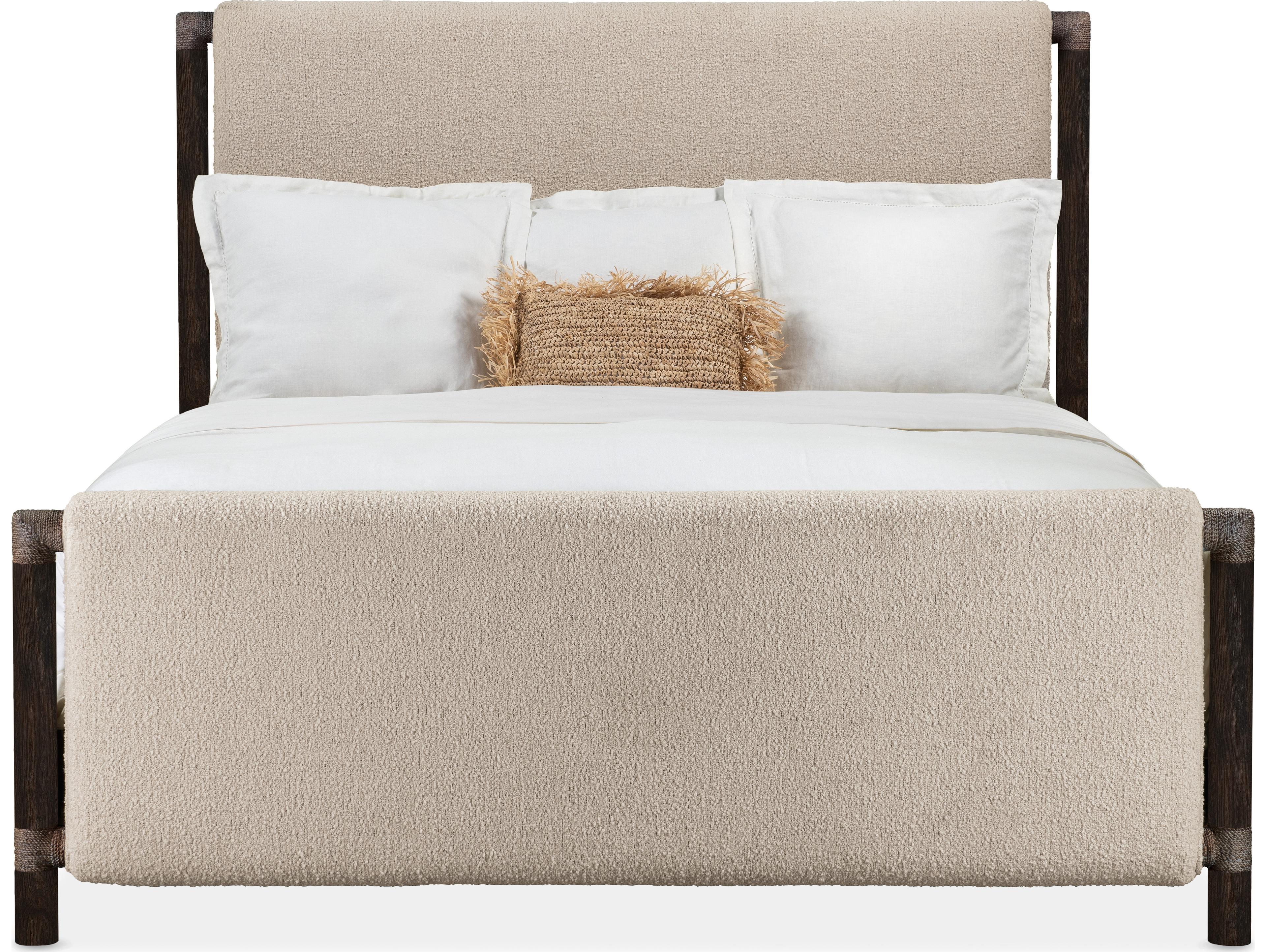 Hooker Retreat King Upholstered Panel Bed