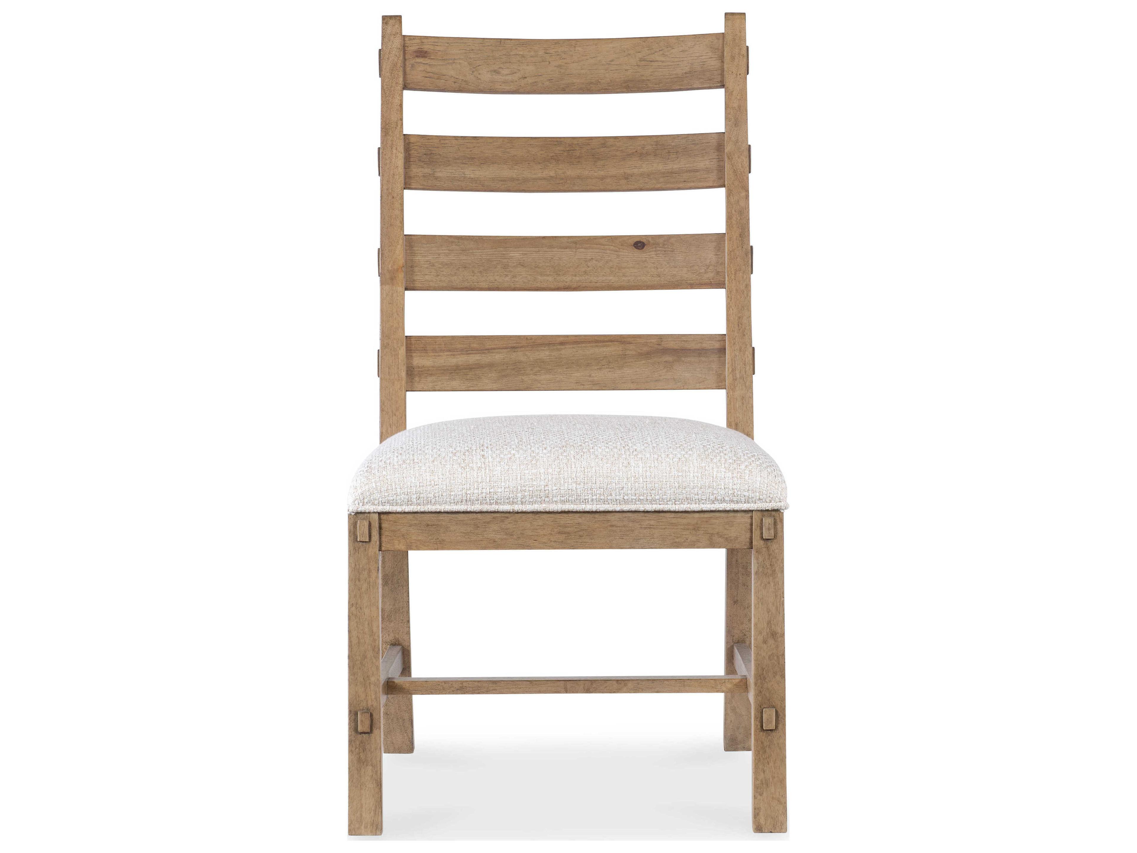 Hooker Furniture Vineyard Row Beige Upholstered Armless Dining Chair