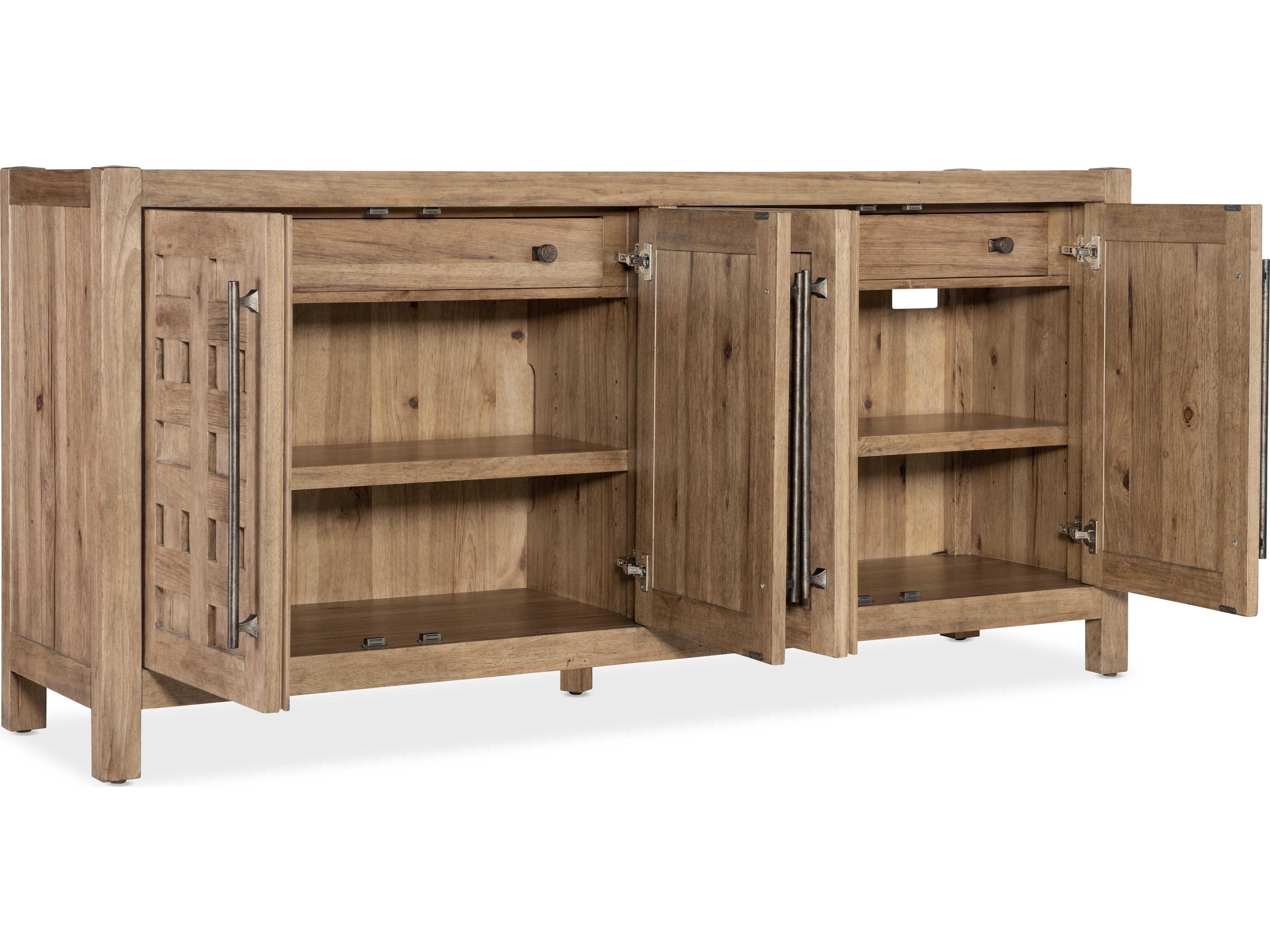 Hooker Furniture Vineyard Row 80" Oak Wood Sonoma Sideboard