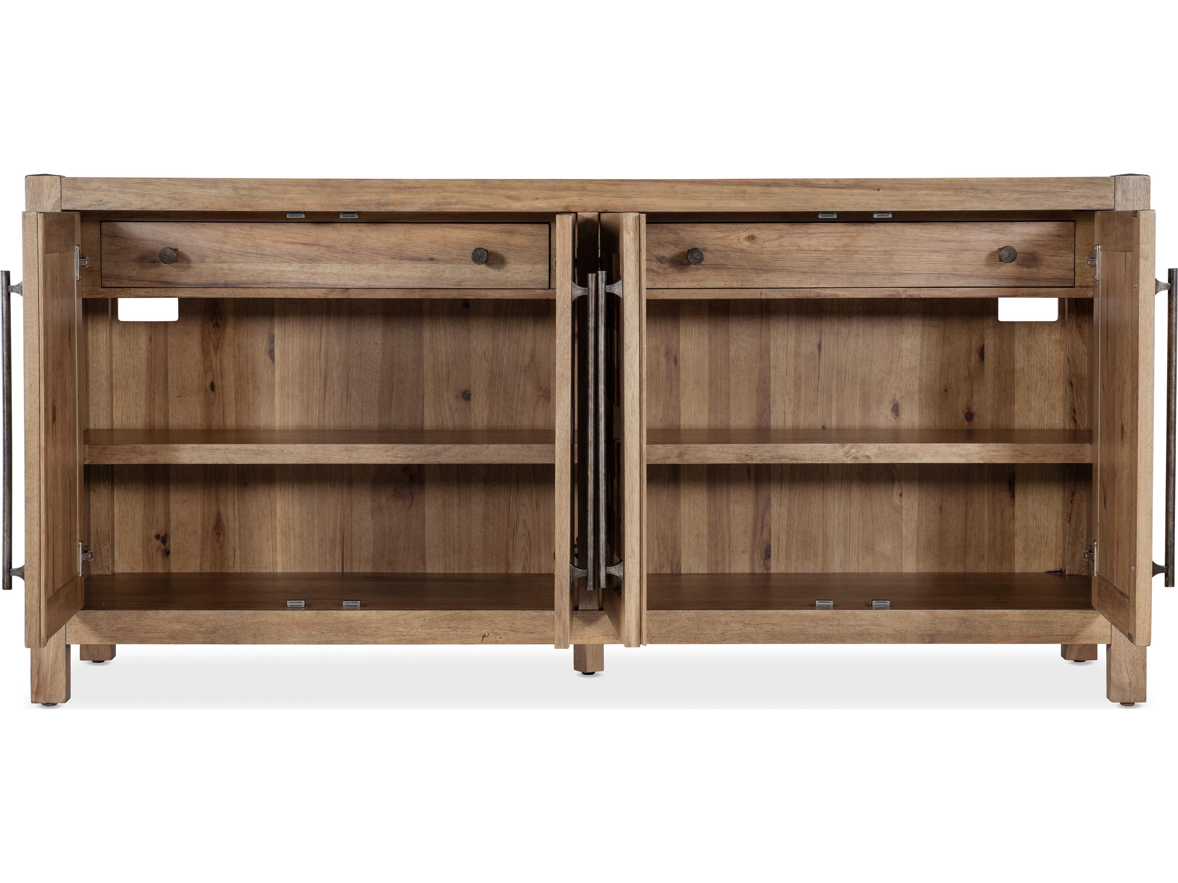 Hooker Furniture Vineyard Row 80" Oak Wood Sonoma Sideboard
