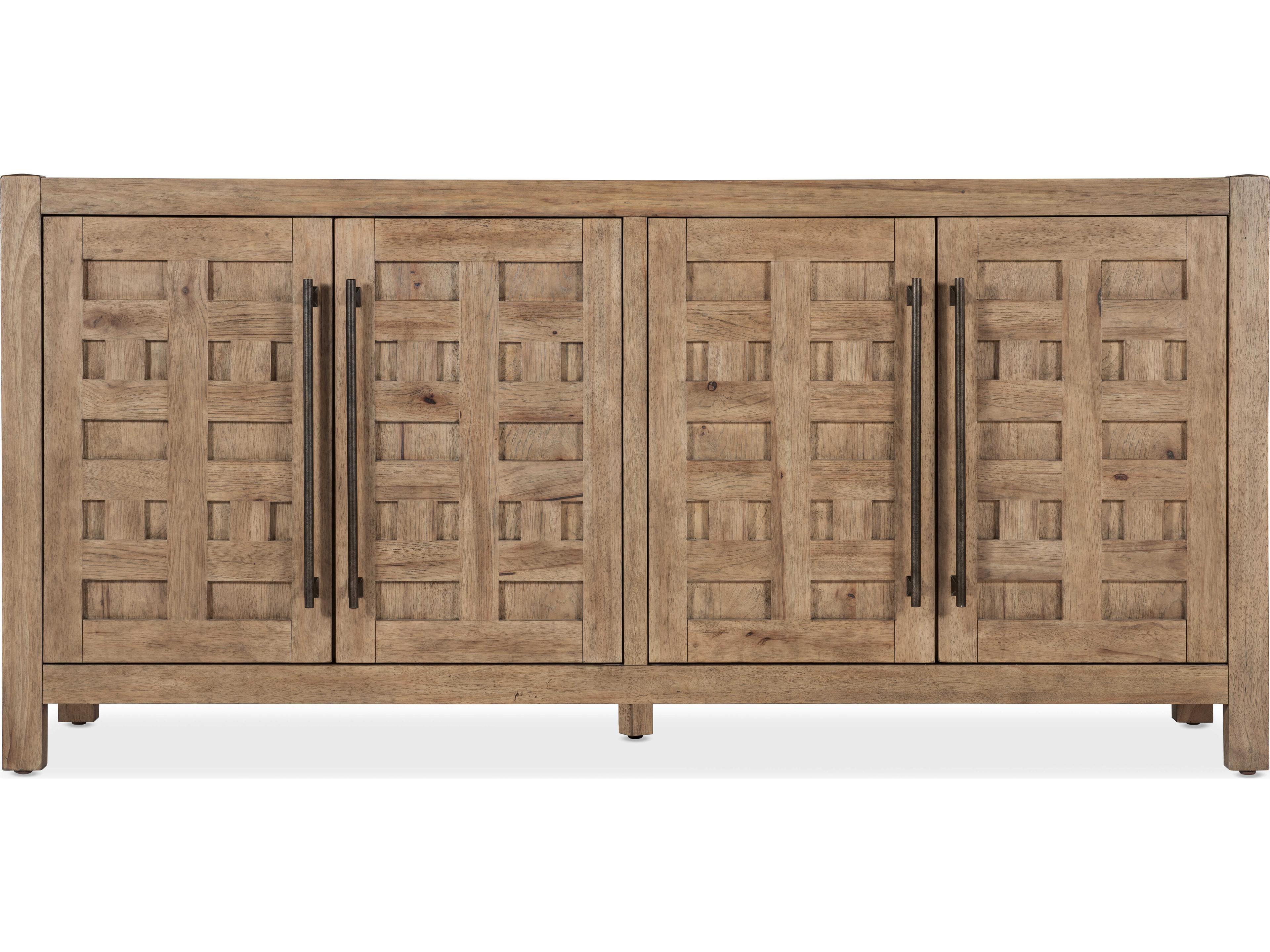 Hooker Furniture Vineyard Row 80" Oak Wood Sonoma Sideboard
