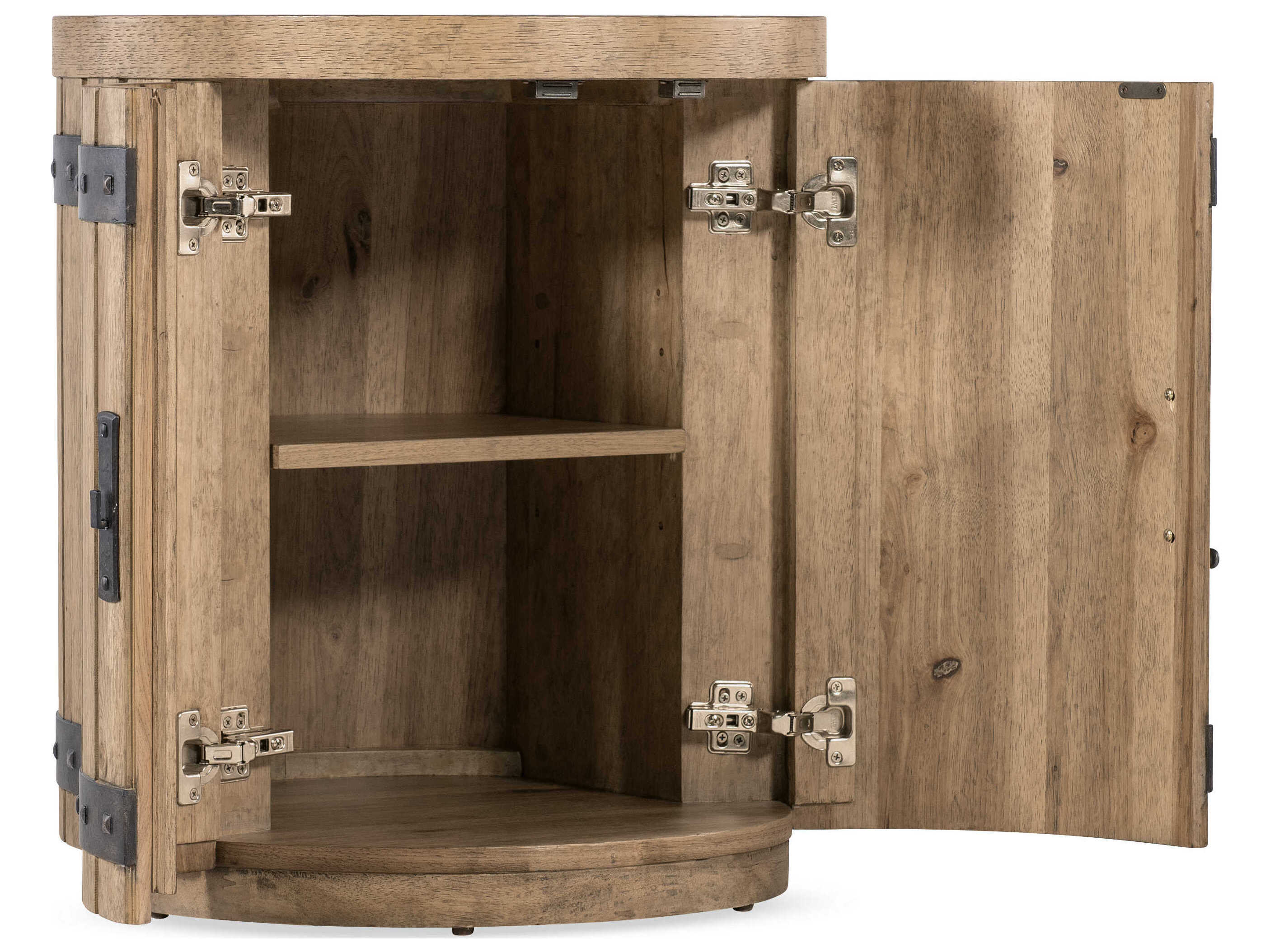 Hooker Furniture Vineyard Row Round Wood Sonoma End Table