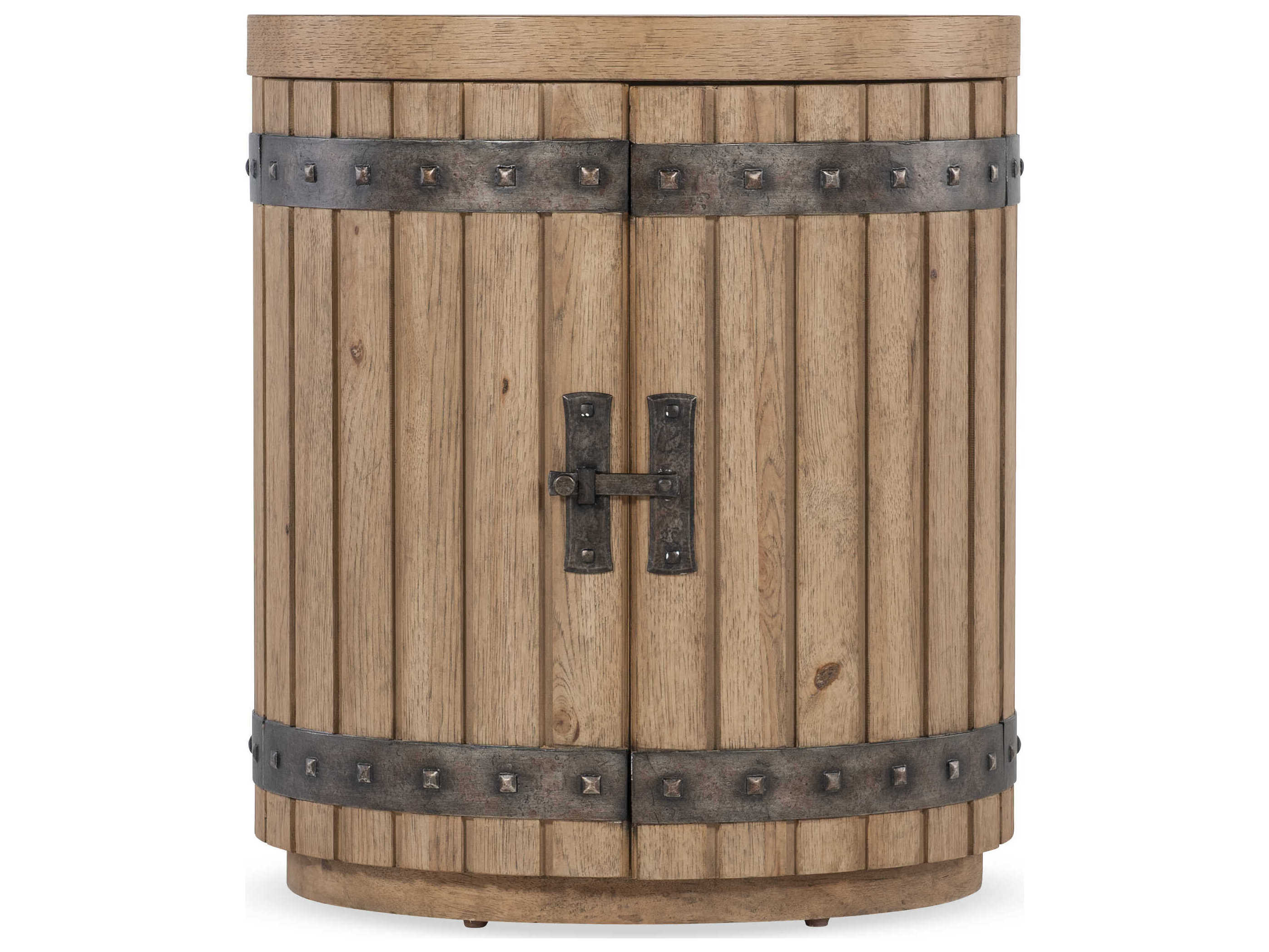 Hooker Furniture Vineyard Row Round Wood Sonoma End Table