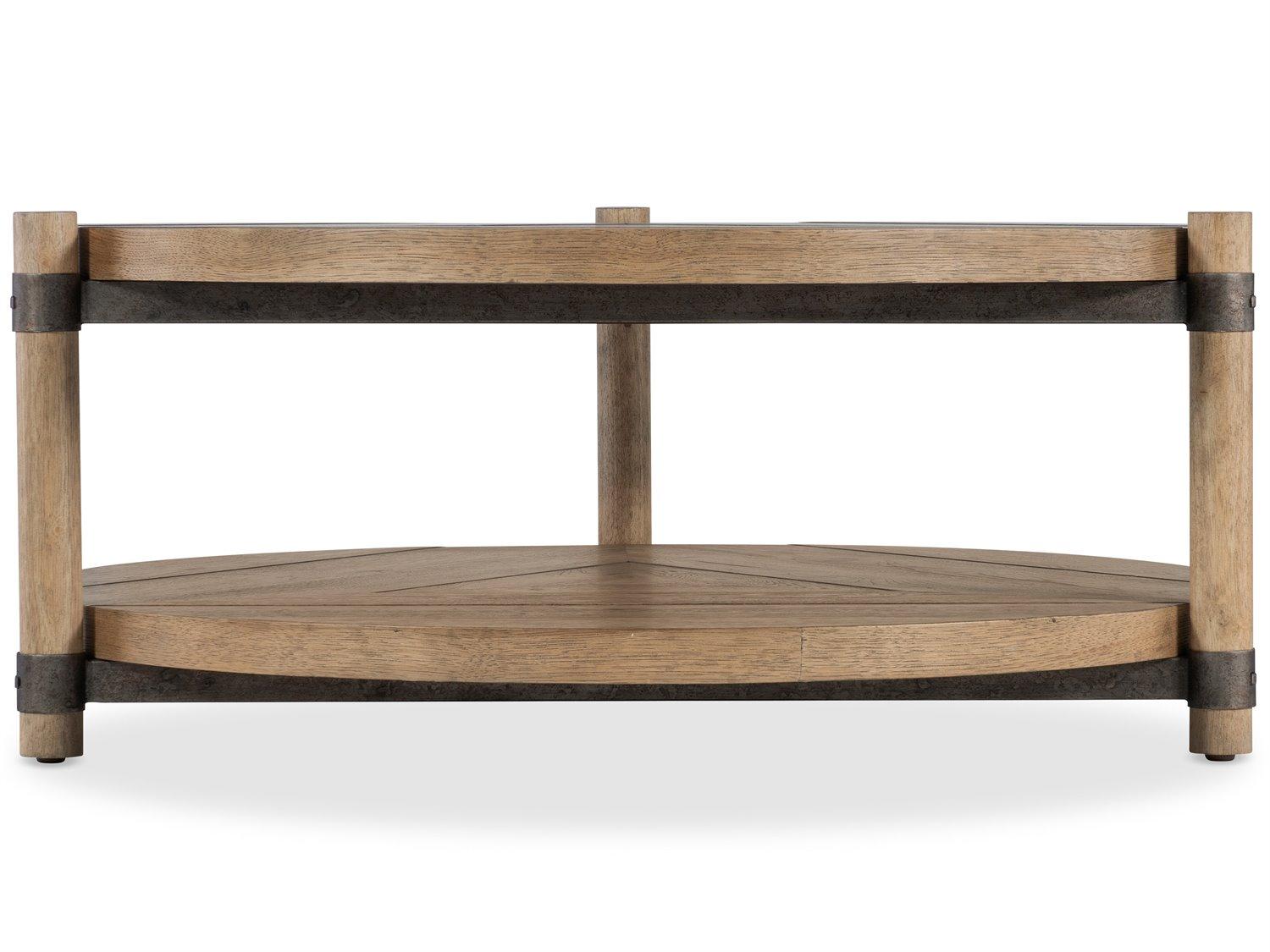 Hooker Furniture Vineyard Row Round Wood Sonoma Coffee Table