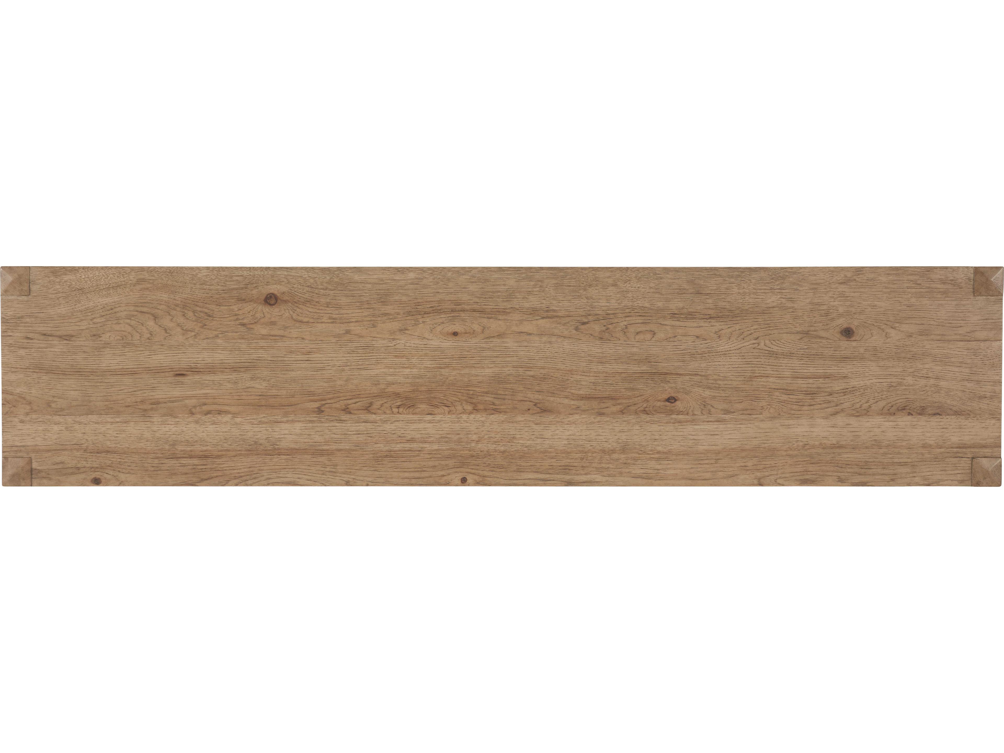 Hooker Furniture Vineyard Row Rectangular Wood Sonoma Console Table