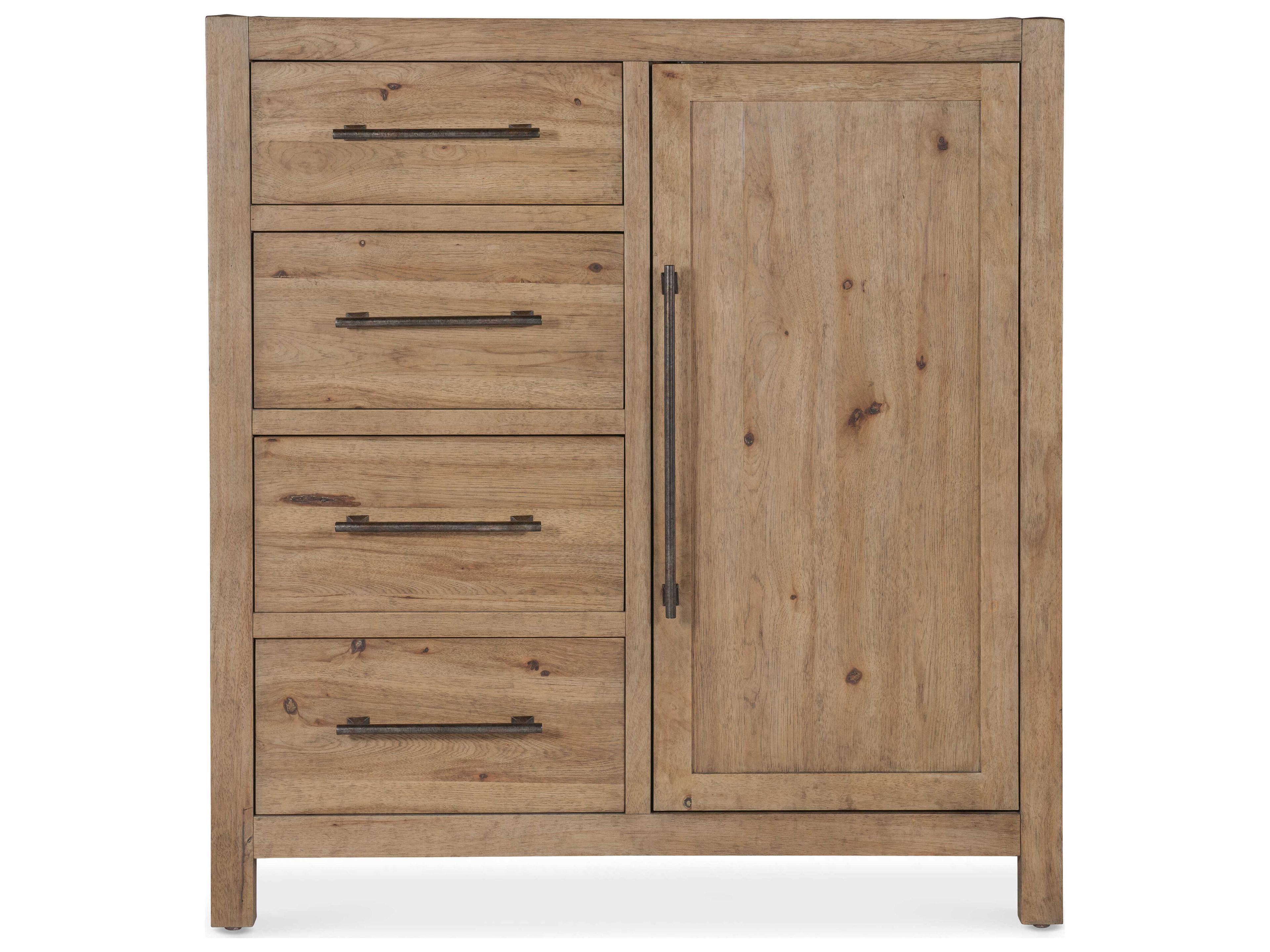 Hooker Furniture Vineyard Row Sonoma Brown Oak Wood Accent Chest