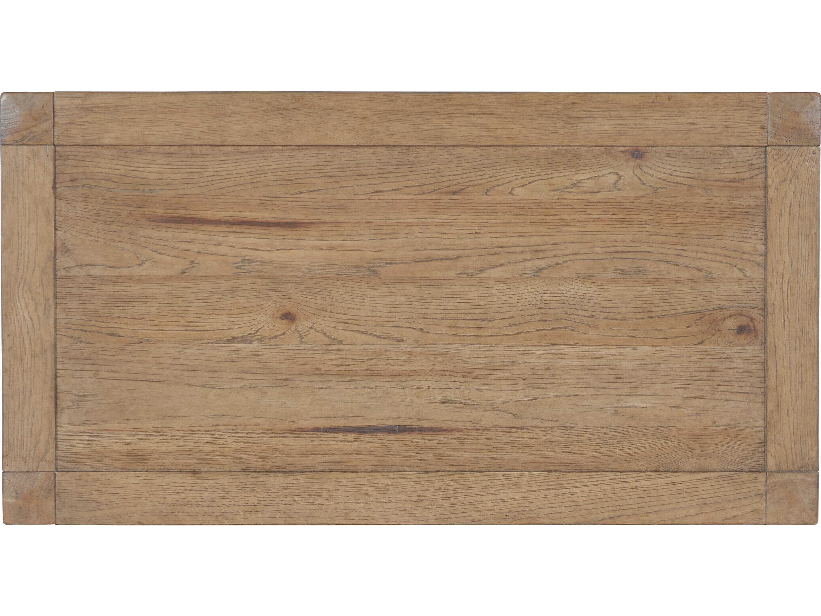 Hooker Furniture Vineyard Row 3-Drawers Brown Oak Wood Nightstand