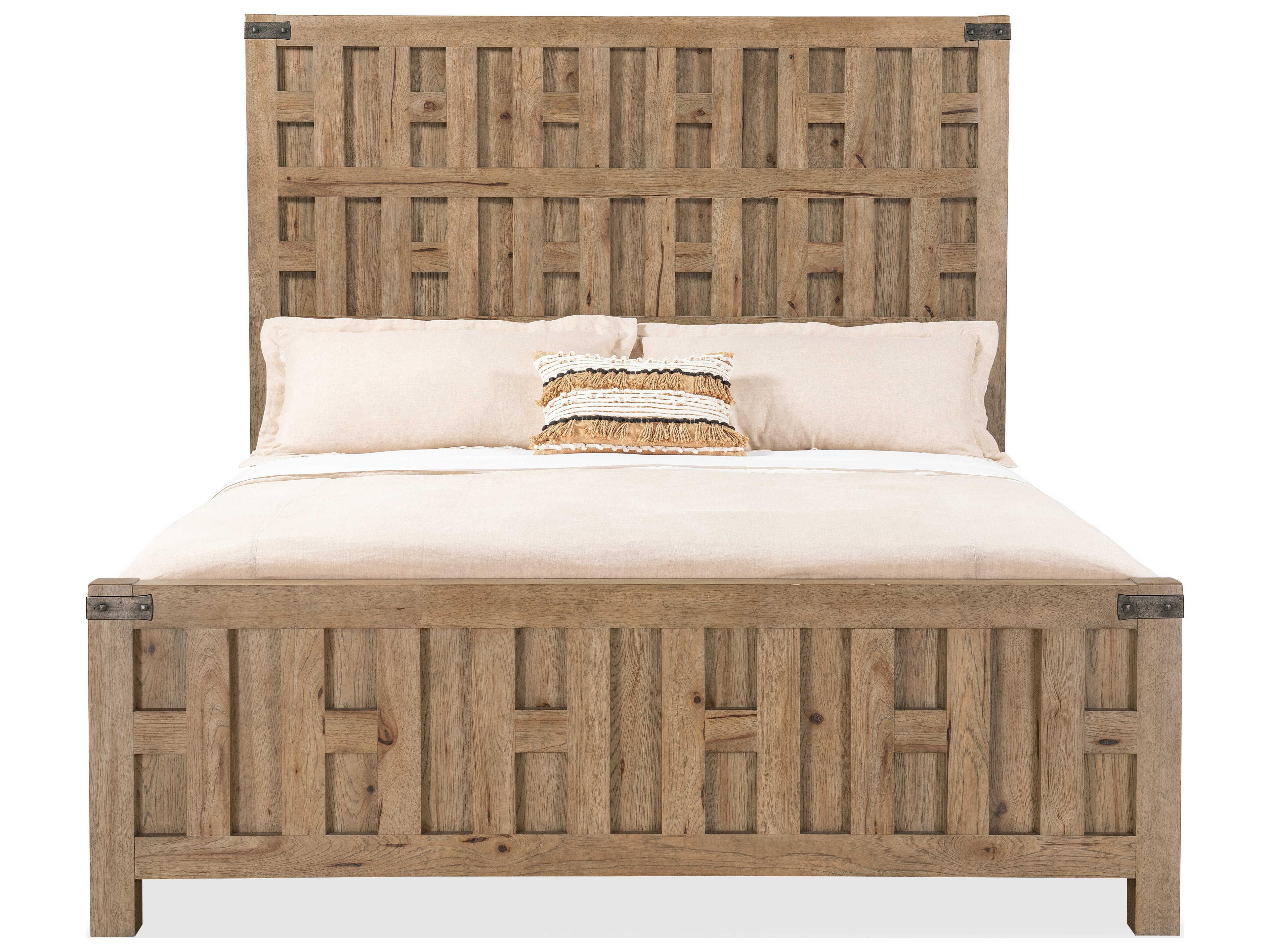 Hooker Furniture Vineyard Row Sonoma Brown Wood California King Platform Bed