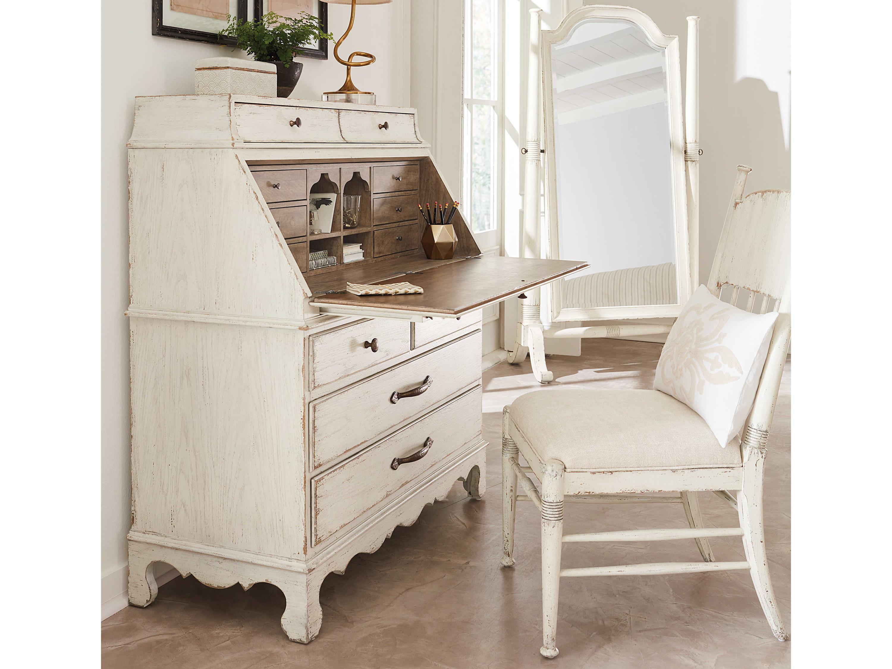 Hooker Furniture Americana White Floor Mirror Rectangular