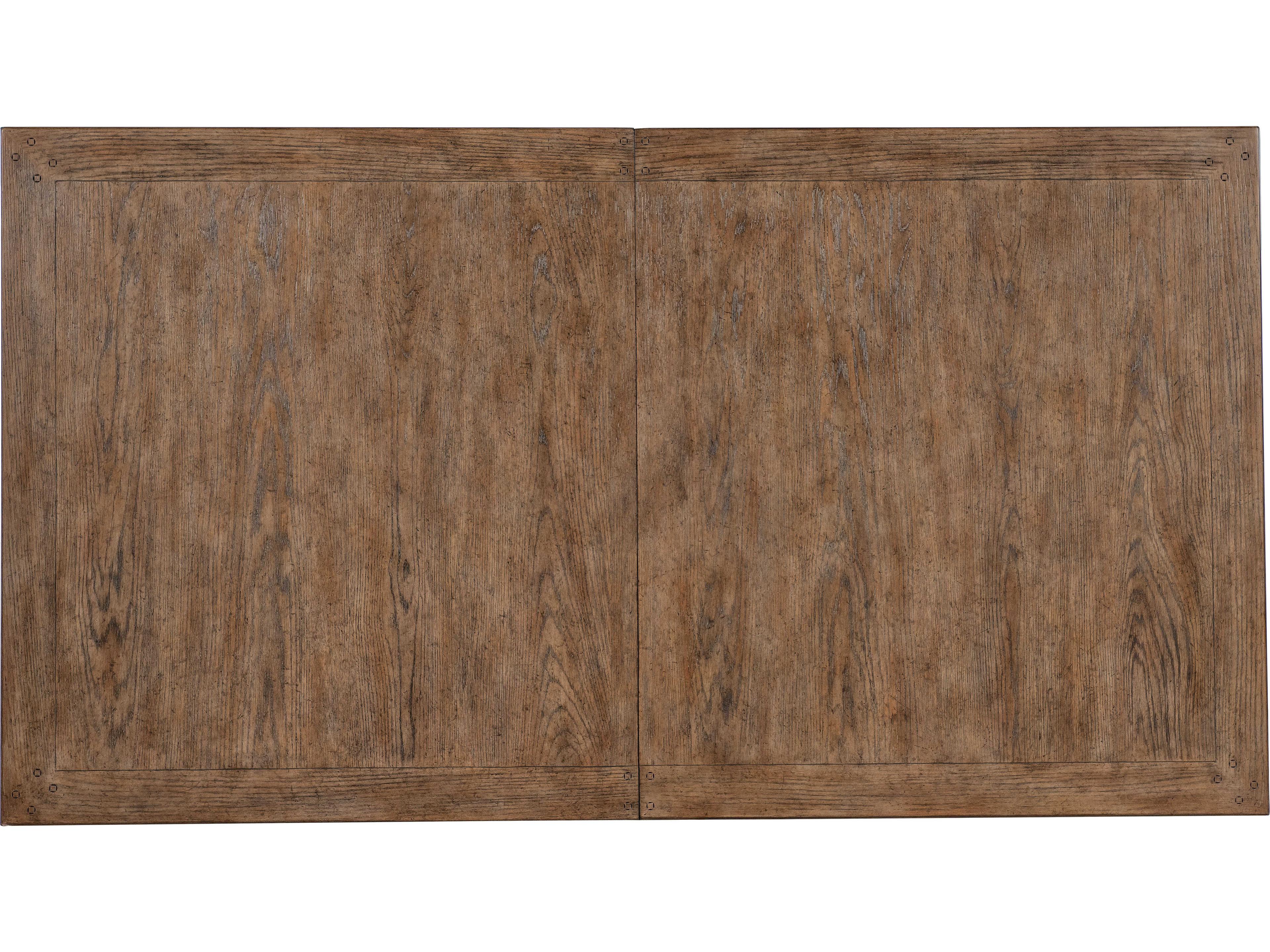 Hooker Furniture Americana Rectangular White Wood Dining Table