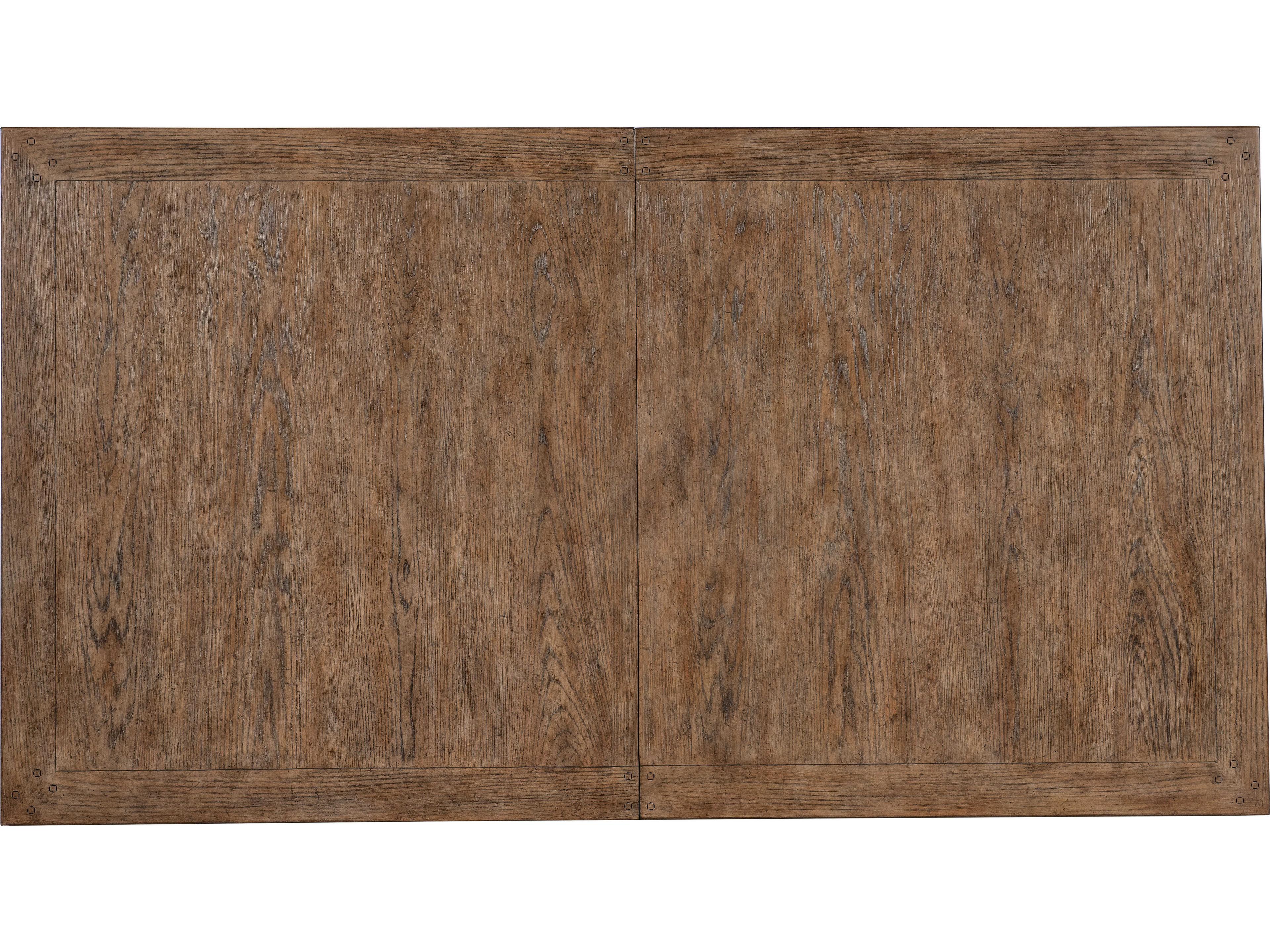 Hooker Furniture Americana Rectangular Black Wood Dining Table