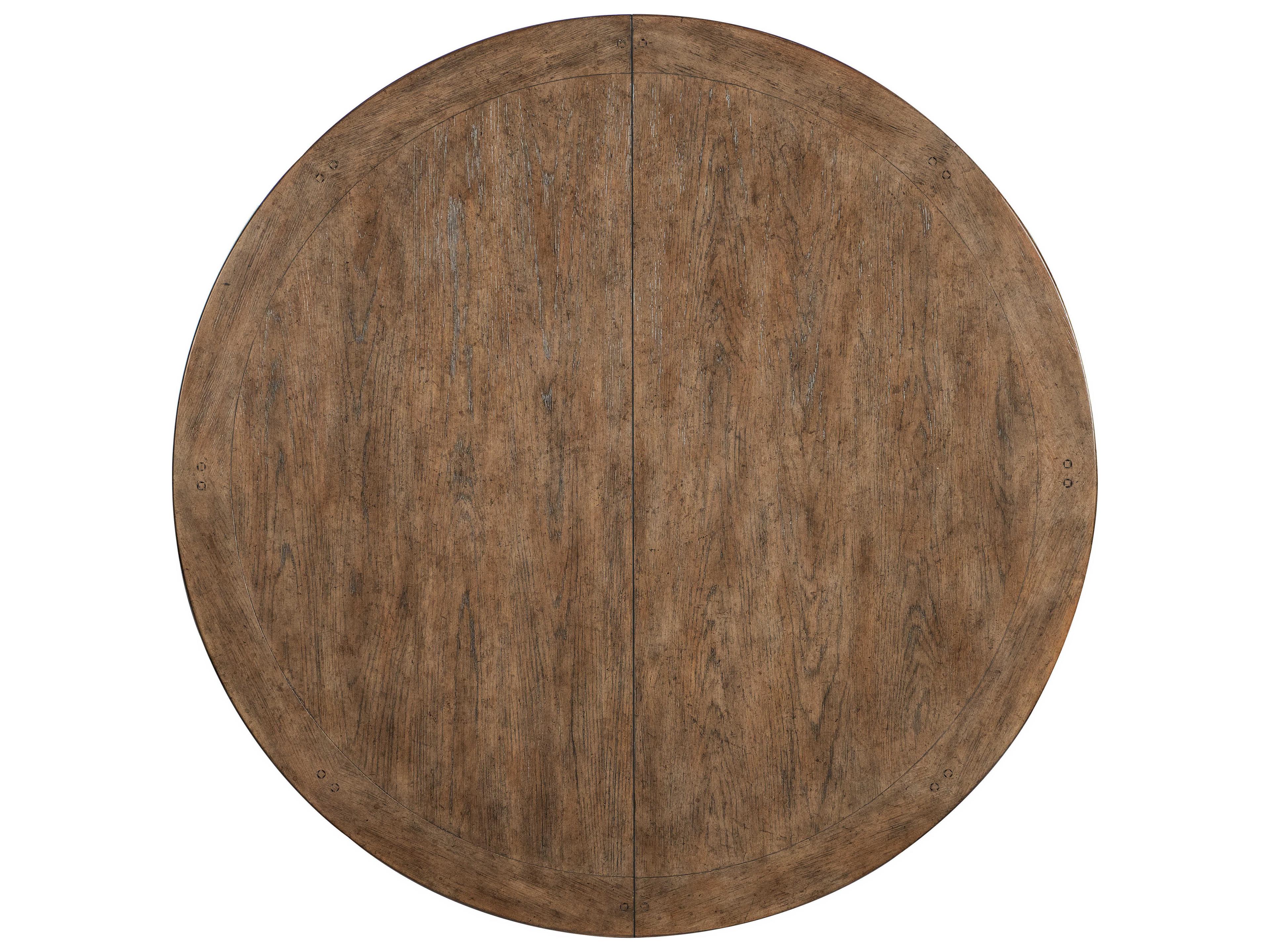 Luxecor Heritage Round White Wood Dining Table