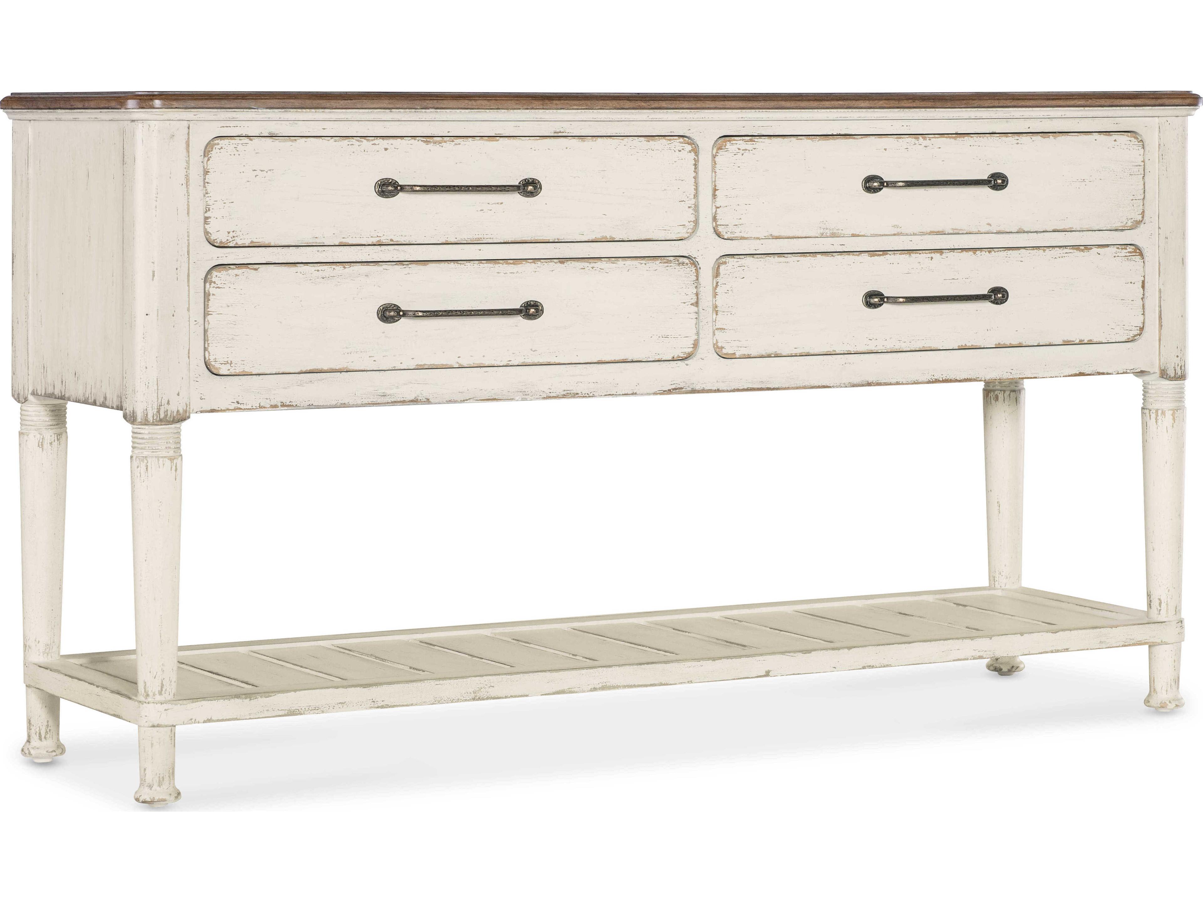 Hooker Furniture Americana 64" White Oak Wood Sideboard