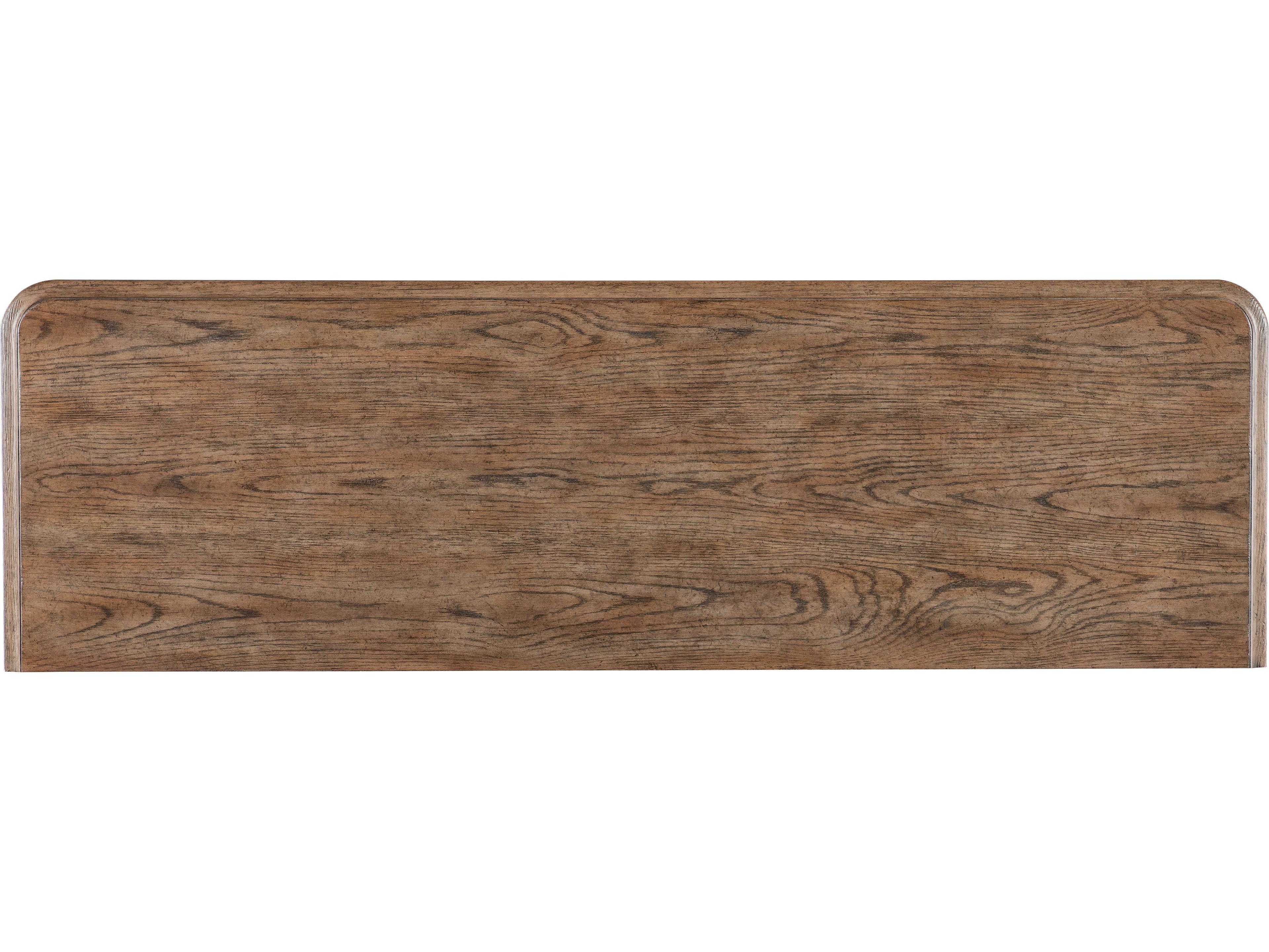 Hooker Furniture Americana Brown Oak Wood Double Dresser