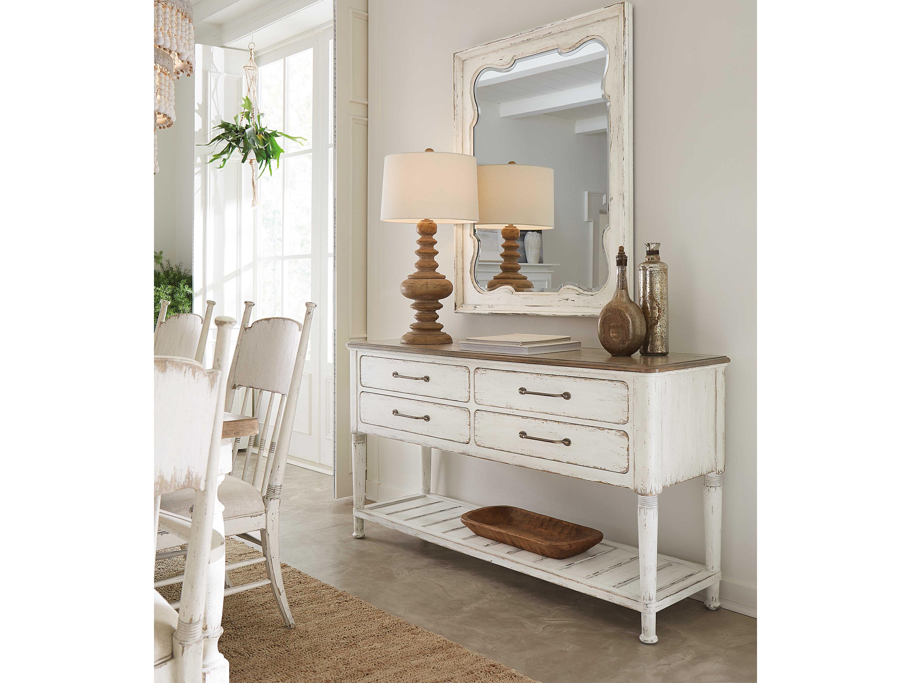 Hooker Furniture Americana White Wall Mirror