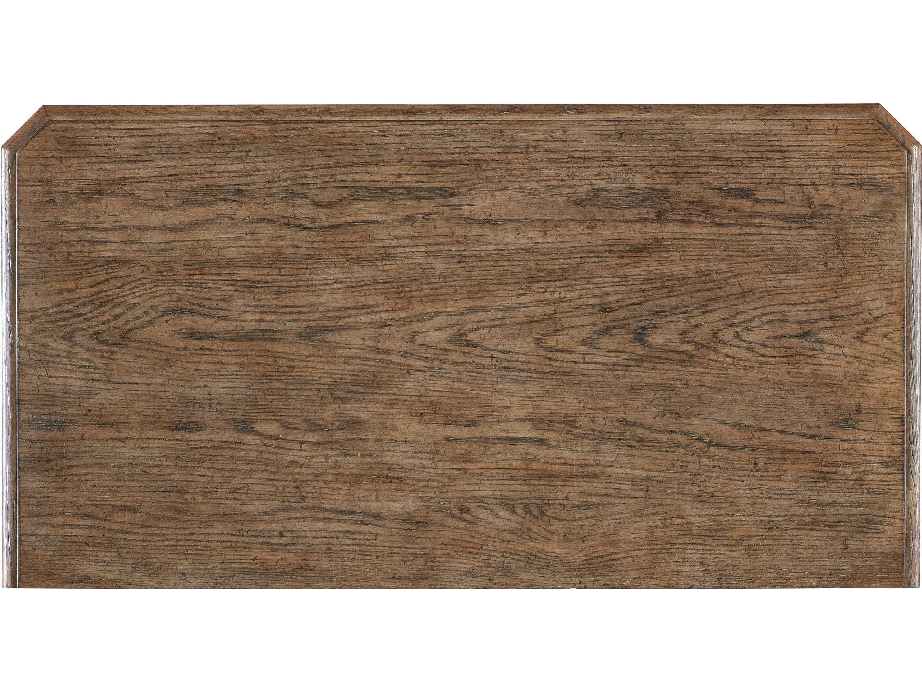 Hooker Furniture Americana Brown Oak Wood Nightstand