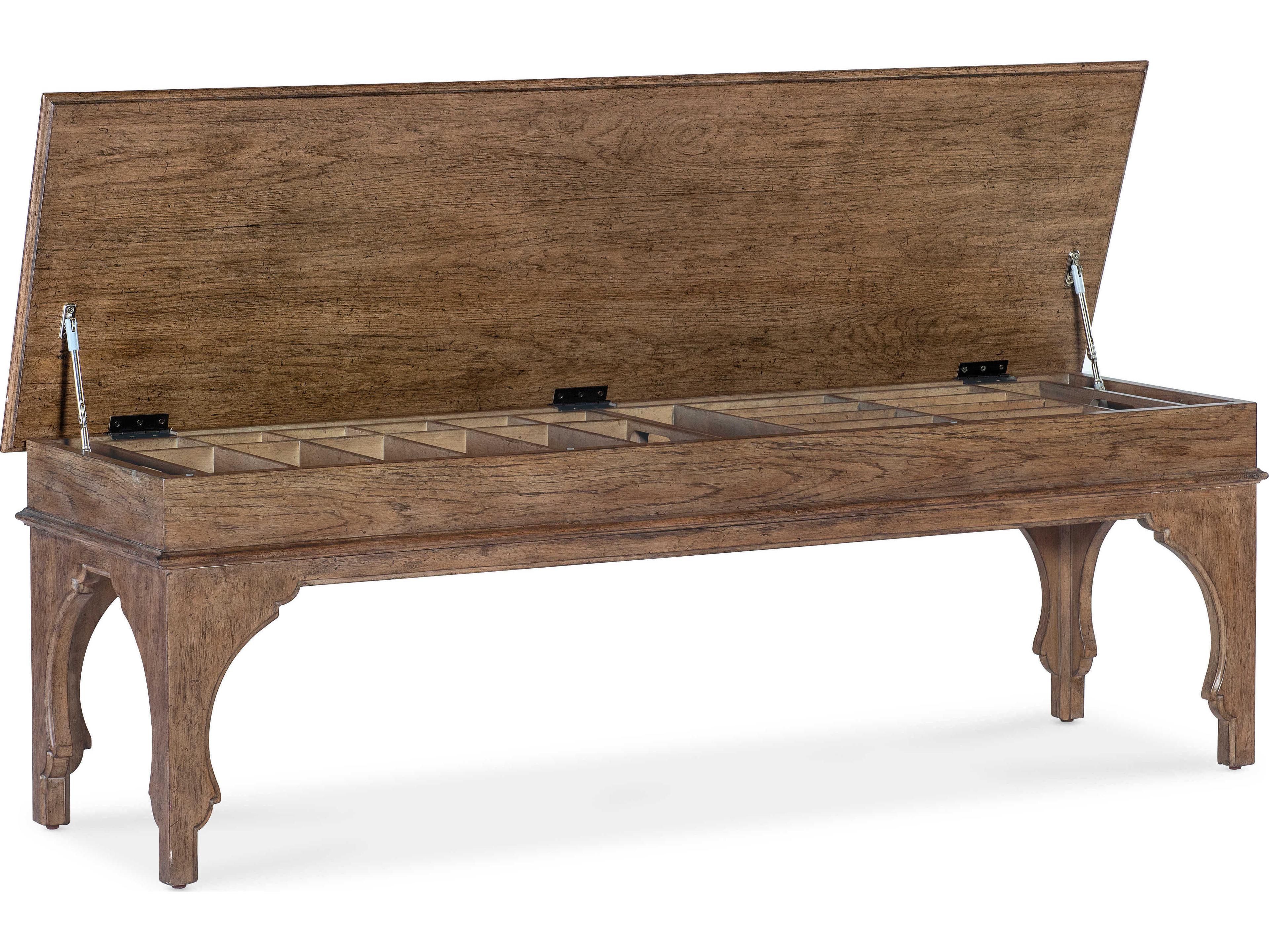 Hooker Furniture Americana Brown Accent Bench