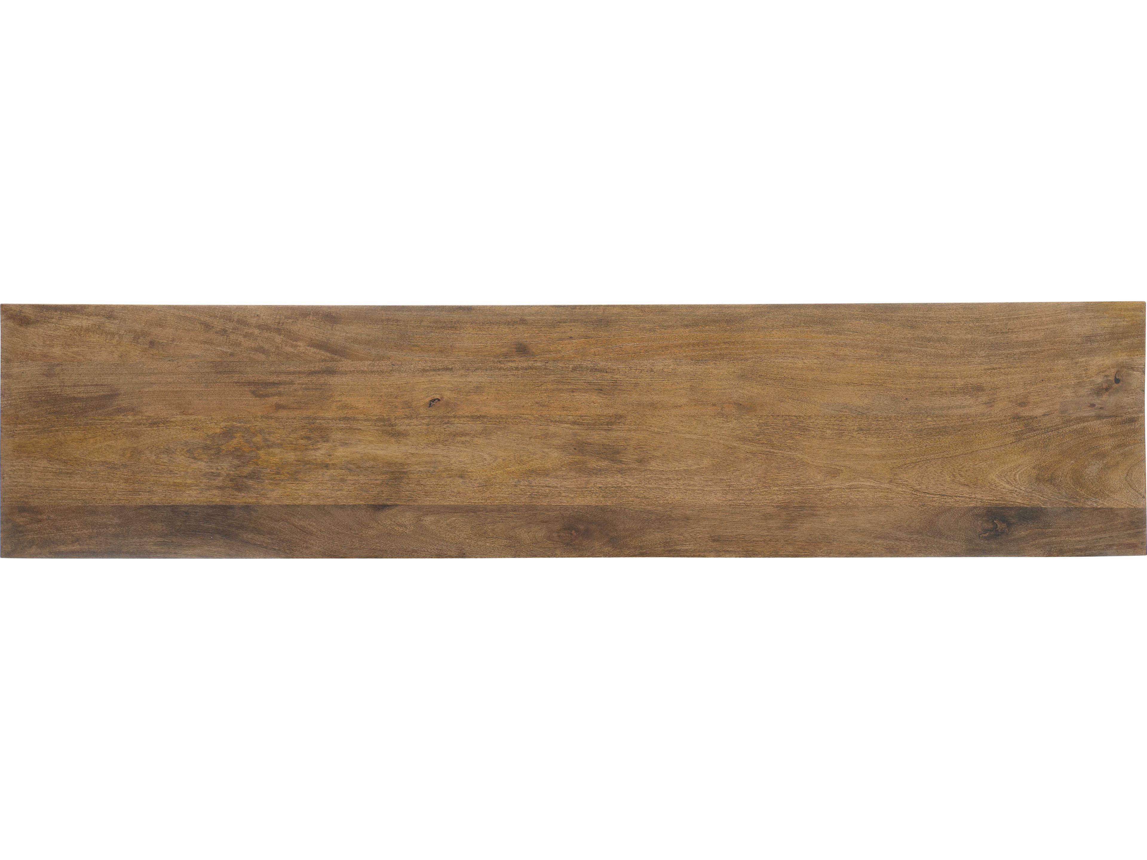 Hooker Furniture Commerce And Market Giovanni 80" Mango Wood Natural Charcoal Media Console