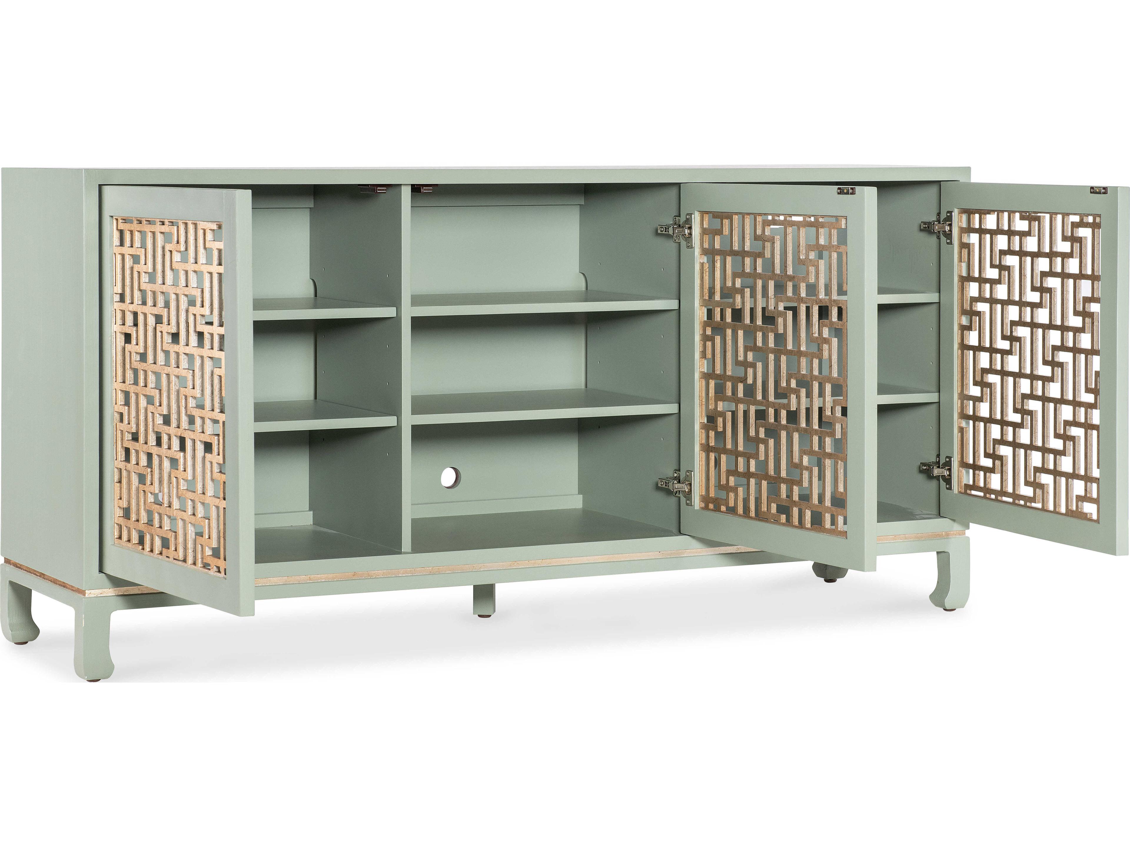 Hooker Furniture Commerce And Market 70" Maple Wood Media Console