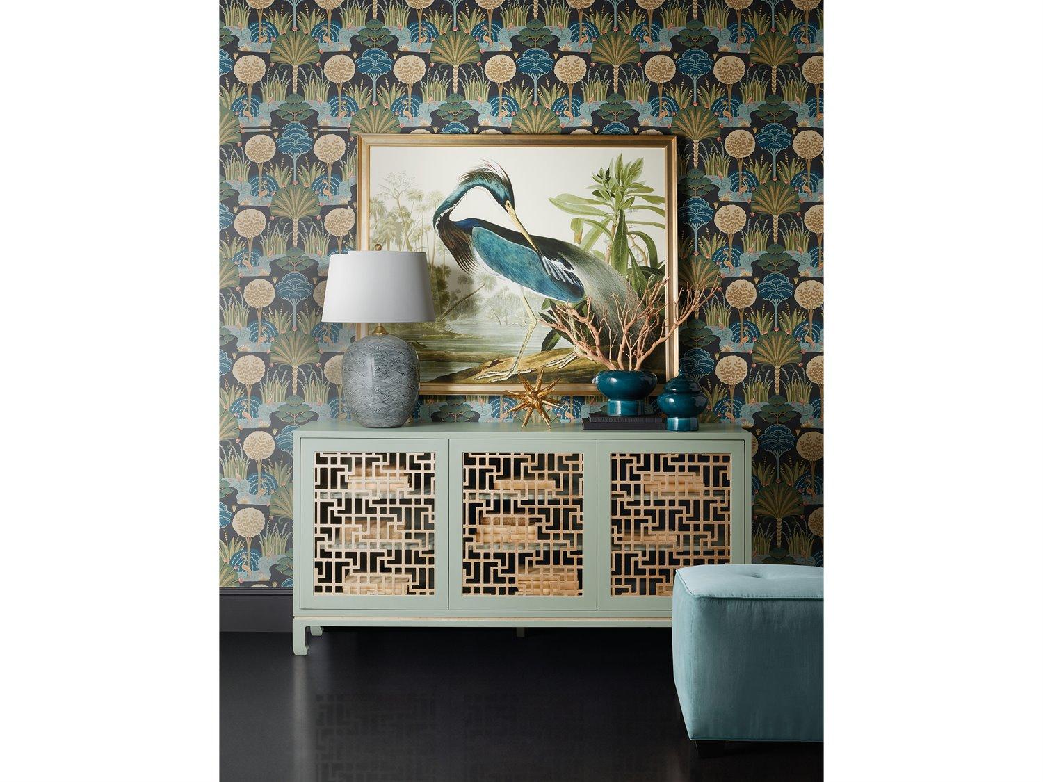 Hooker Furniture Commerce And Market 70" Maple Wood Media Console