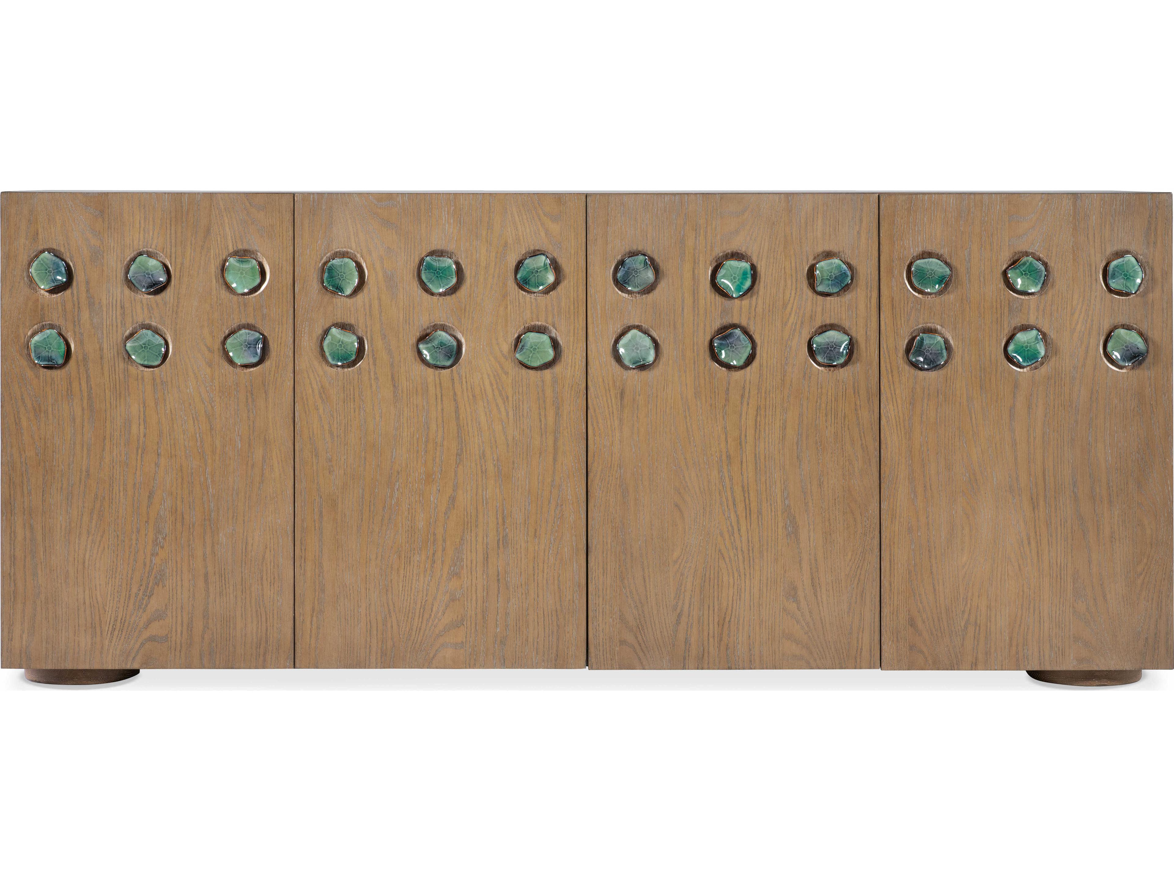 Hooker Furniture Commerce And Market 80" Oak Wood Media Console