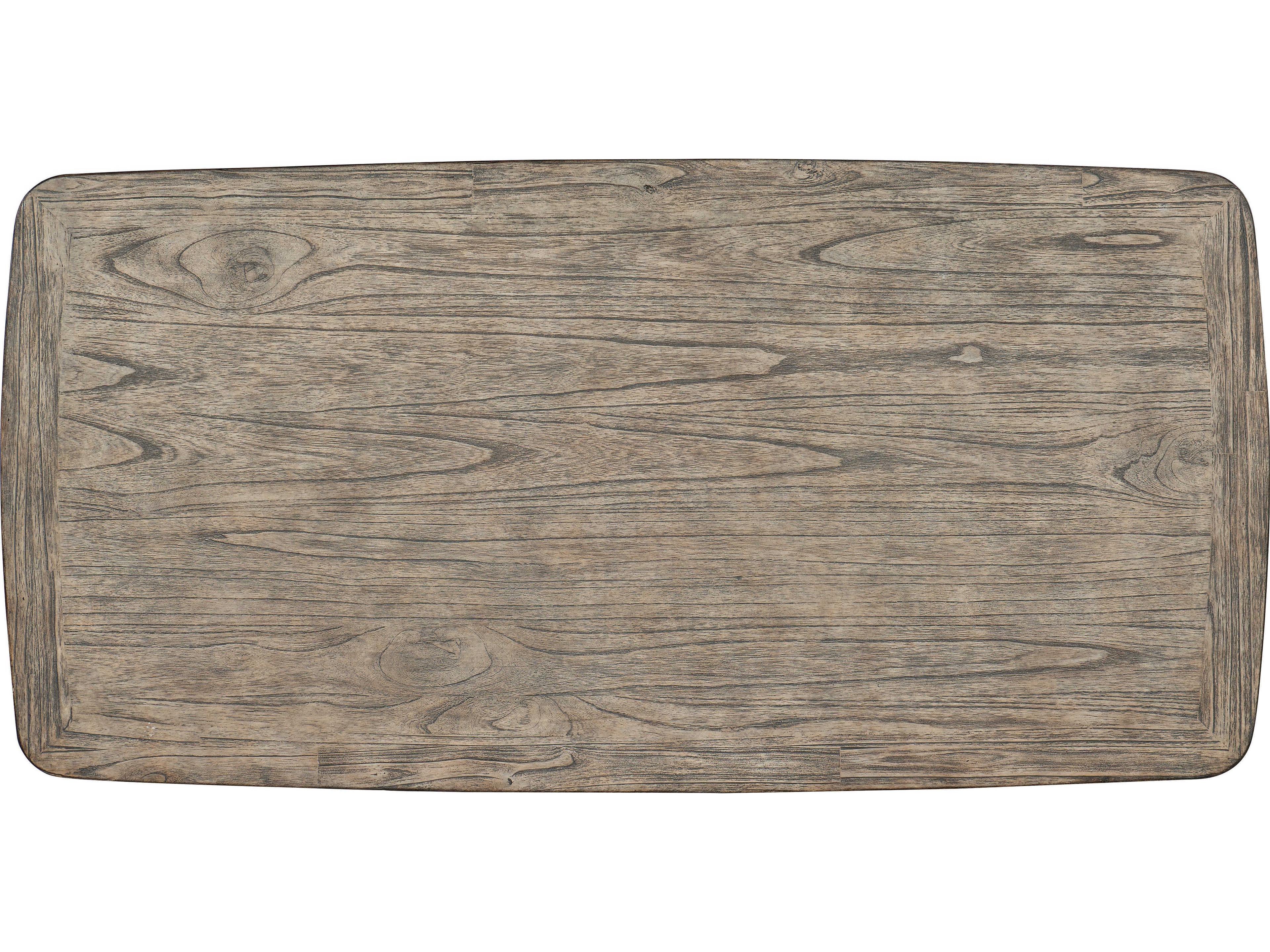 Hooker Furniture Commerce And Market Brandon Rectangular Wood Cocktail Table