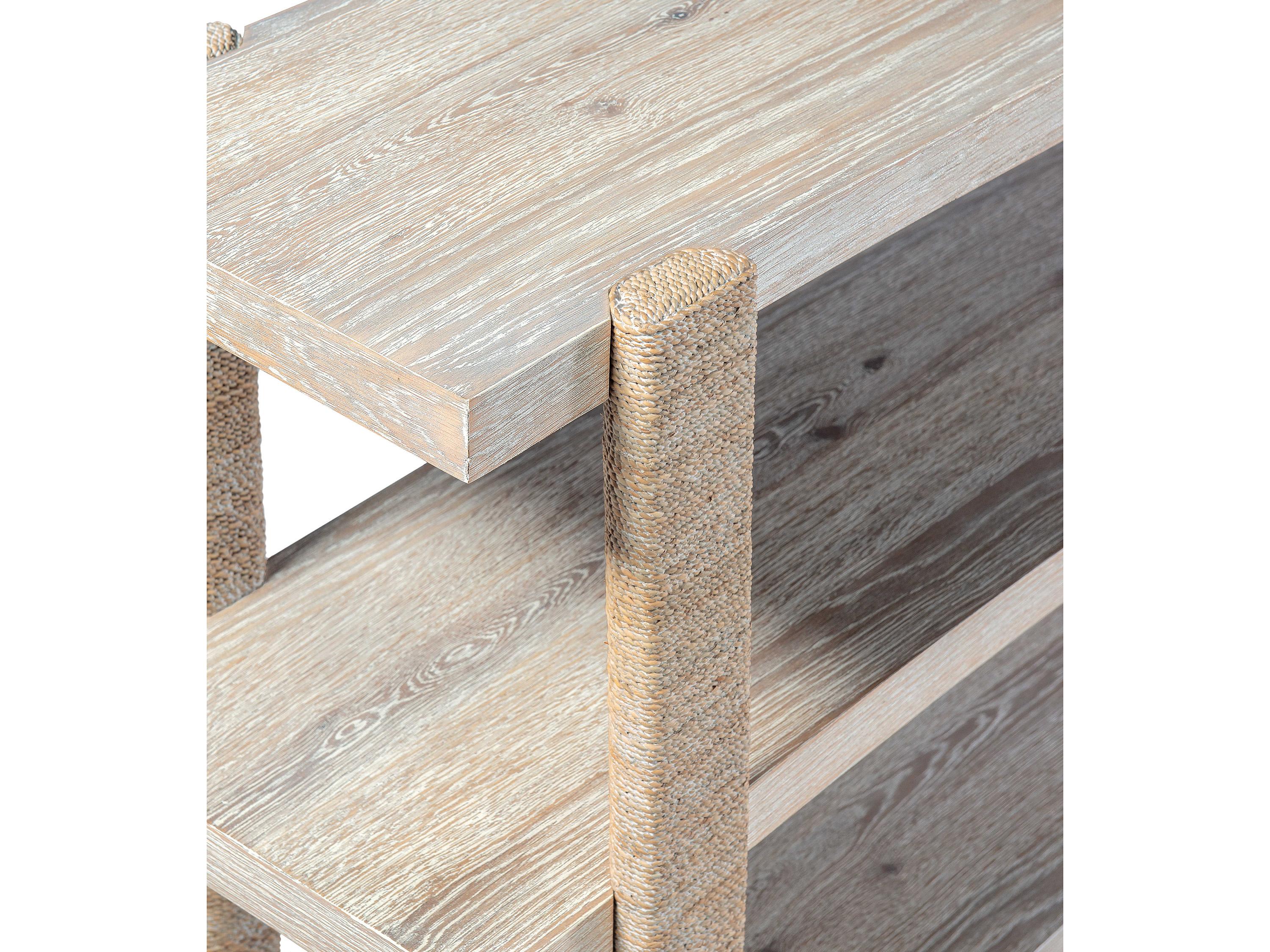 Hooker Furniture Commerce And Market Rectangular Light Wood Console Table