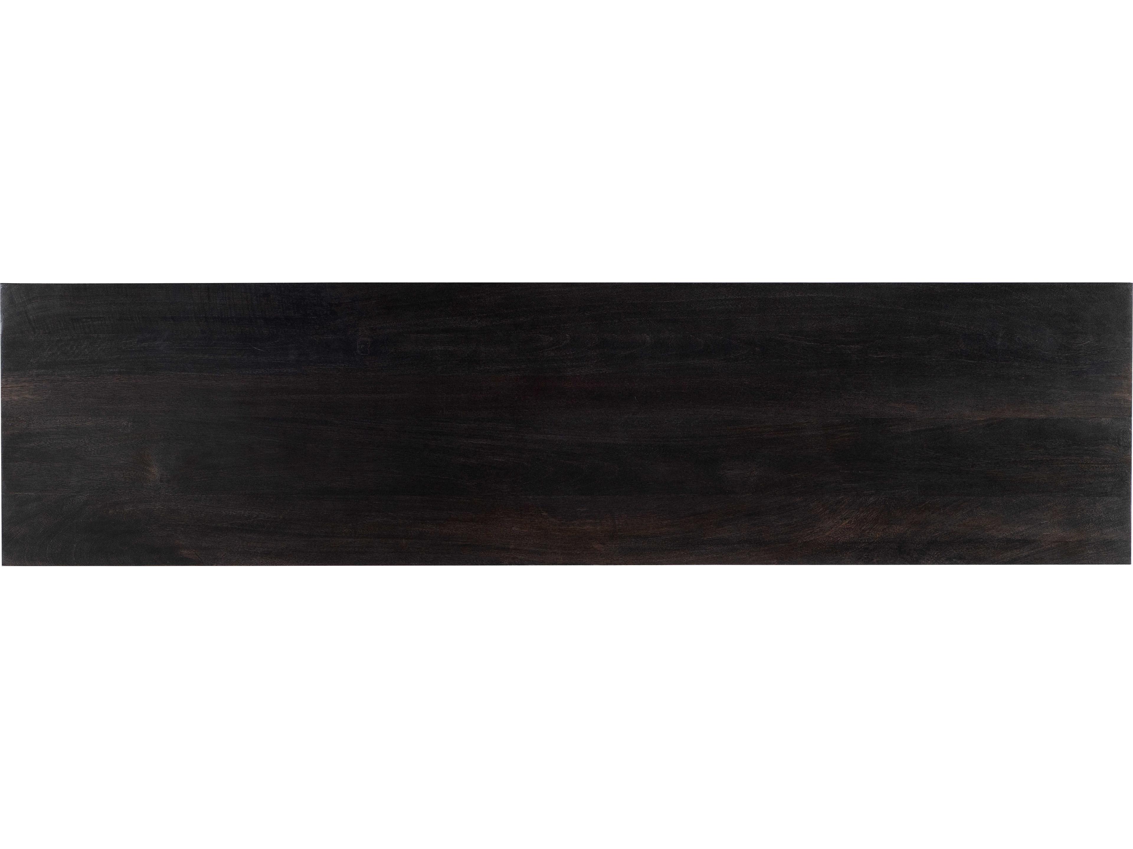 Hooker Furniture Commerce and Market Moroccan 72" Mango Wood Black Bone Inlay Credenza Sideboard