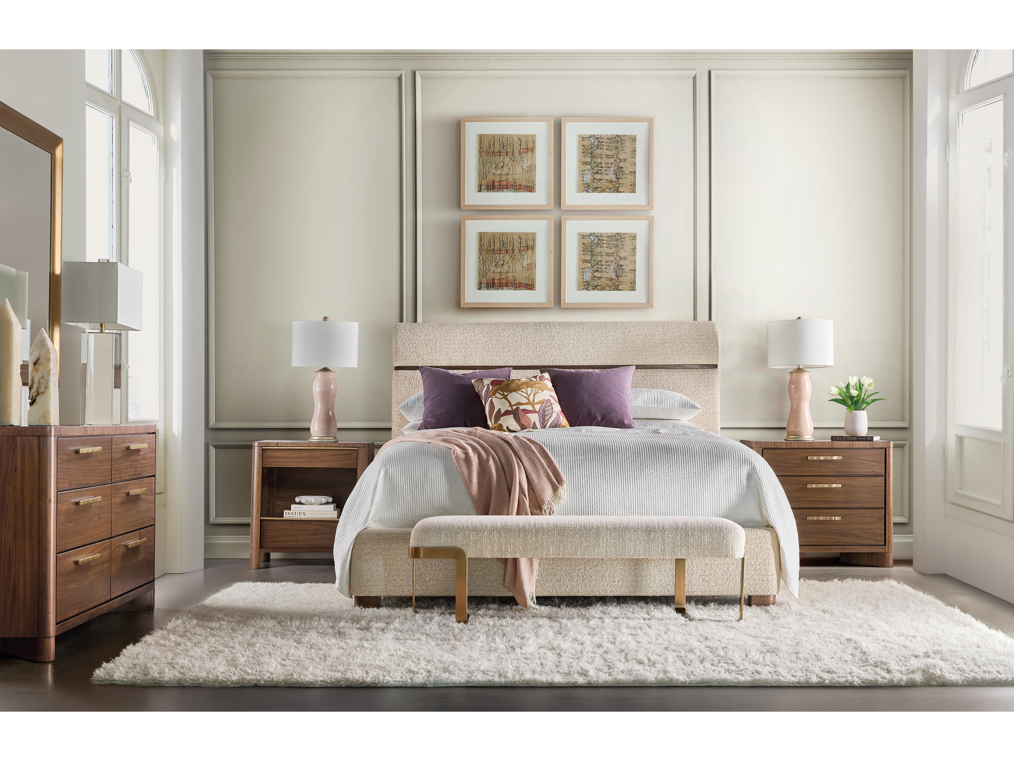 Hooker Furniture Eleana Three Drawer Nightstand